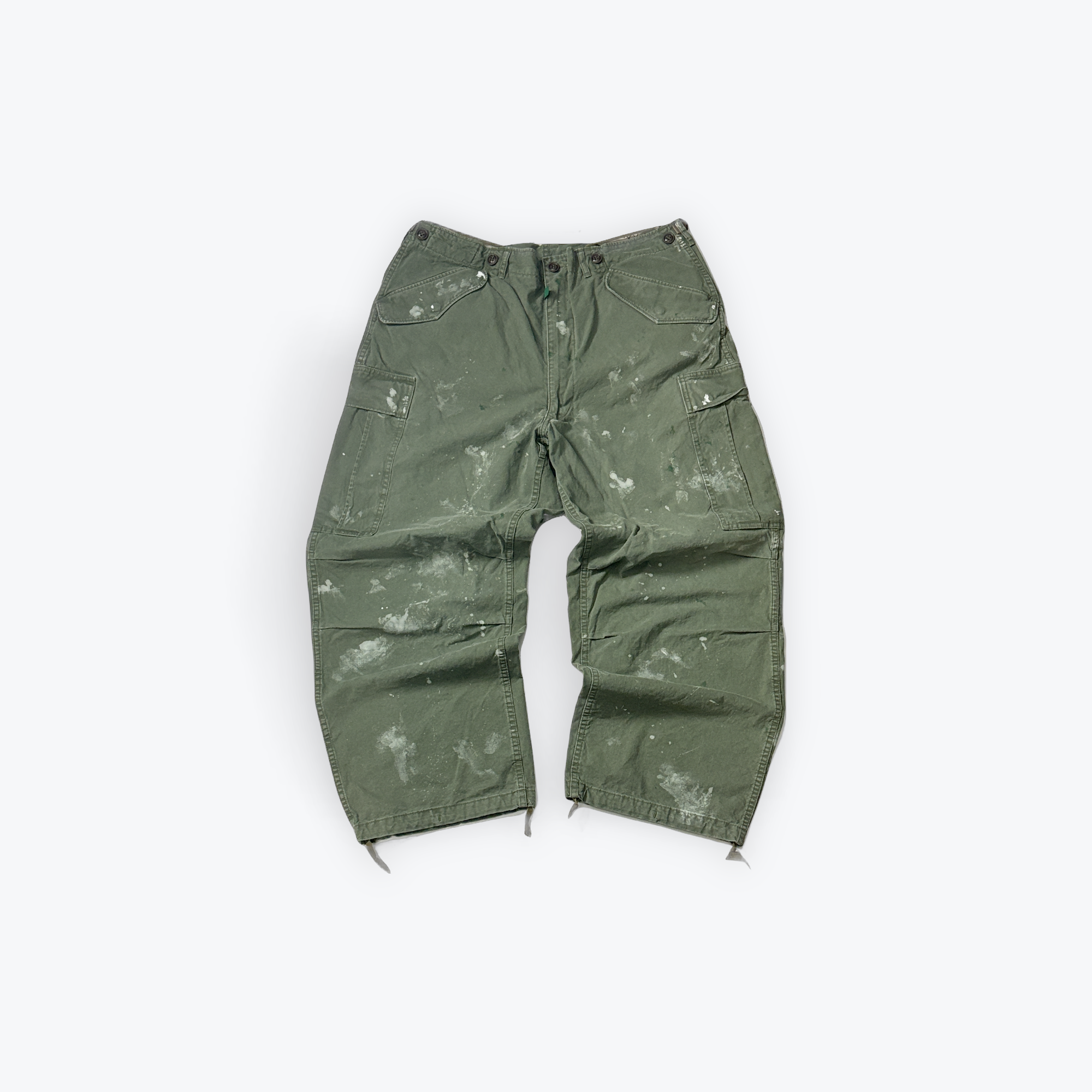 Baggy Painted Cargo Pants