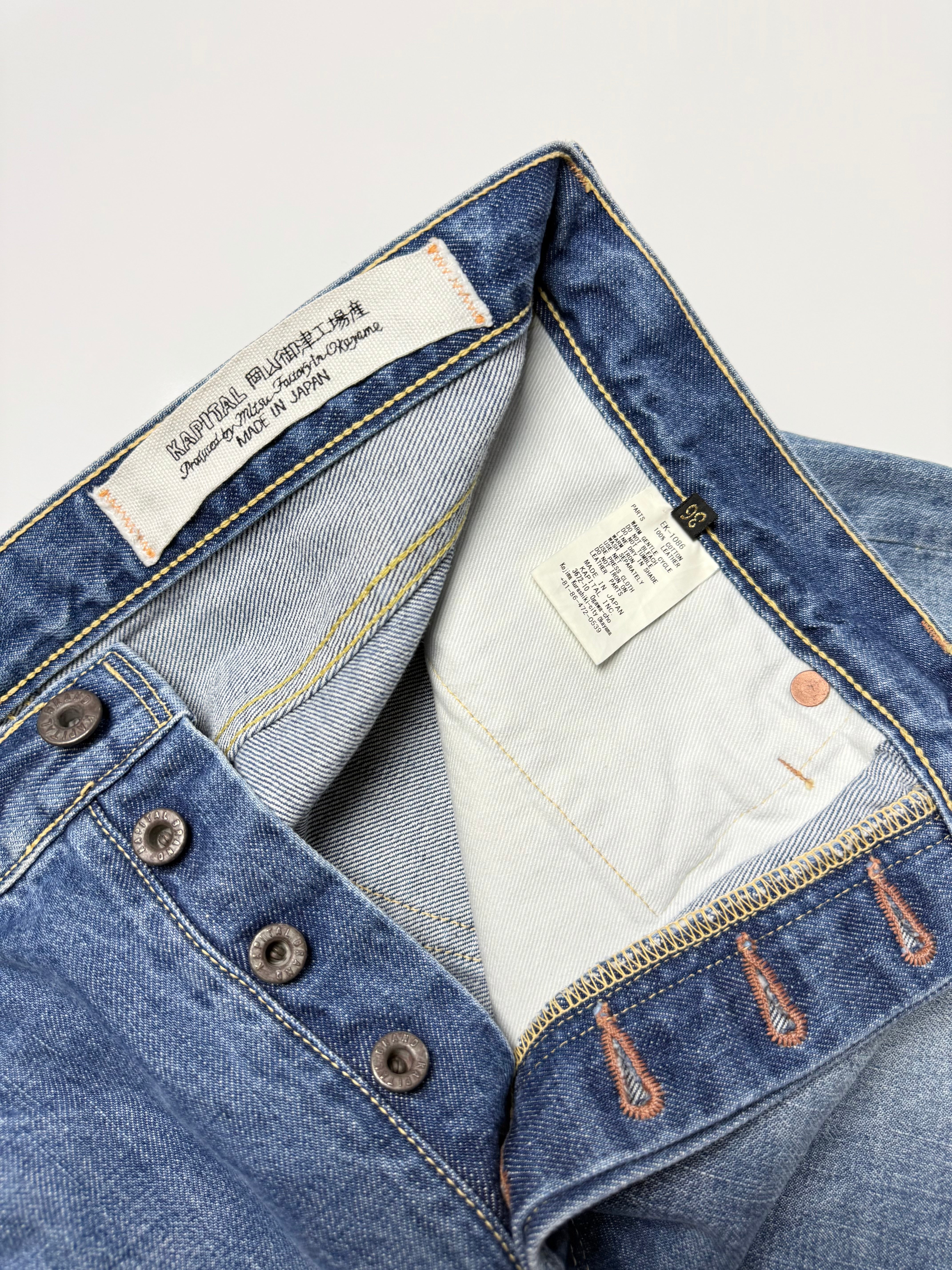 Monkey Cisco Distressed Denim