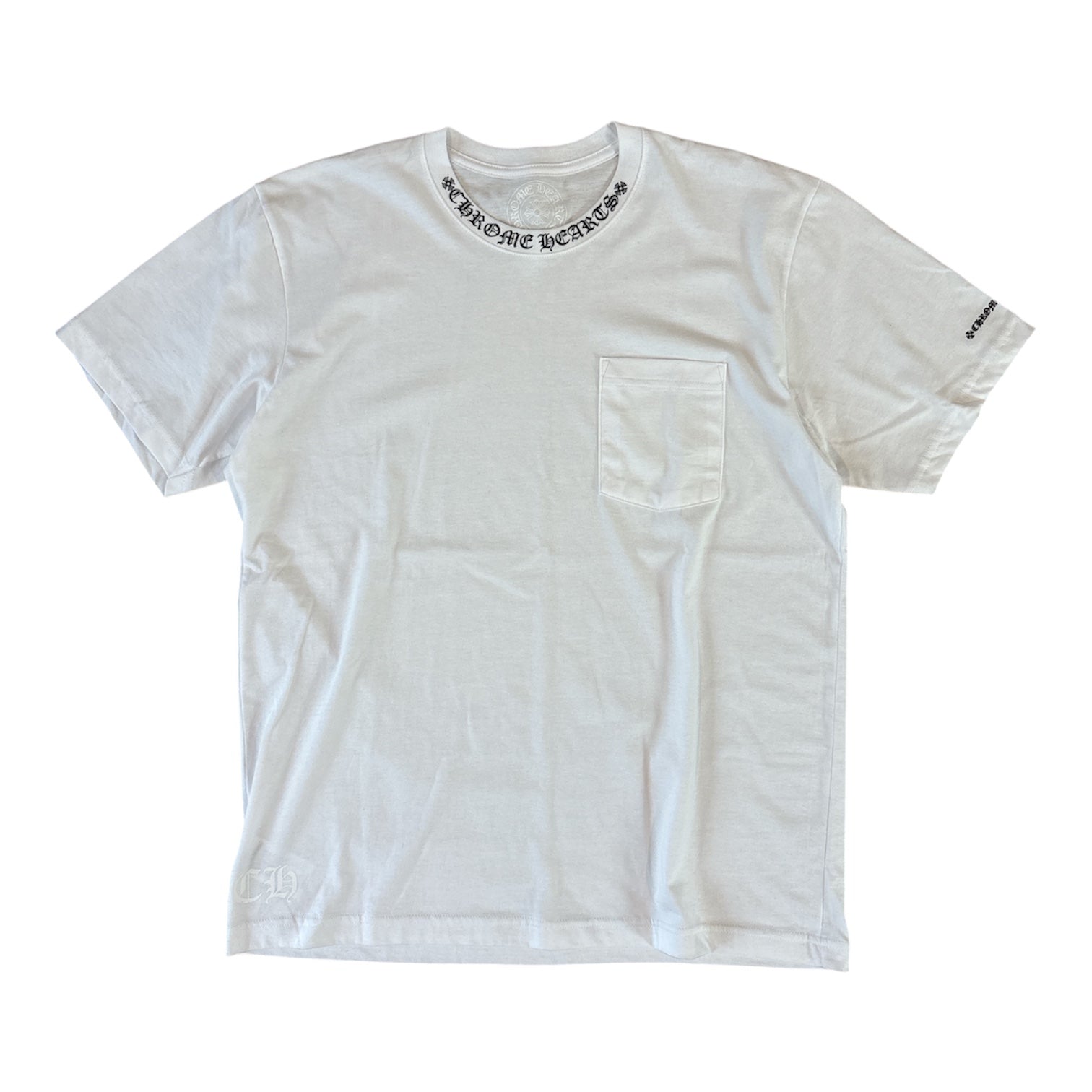 Neck Logo Pocket Tee