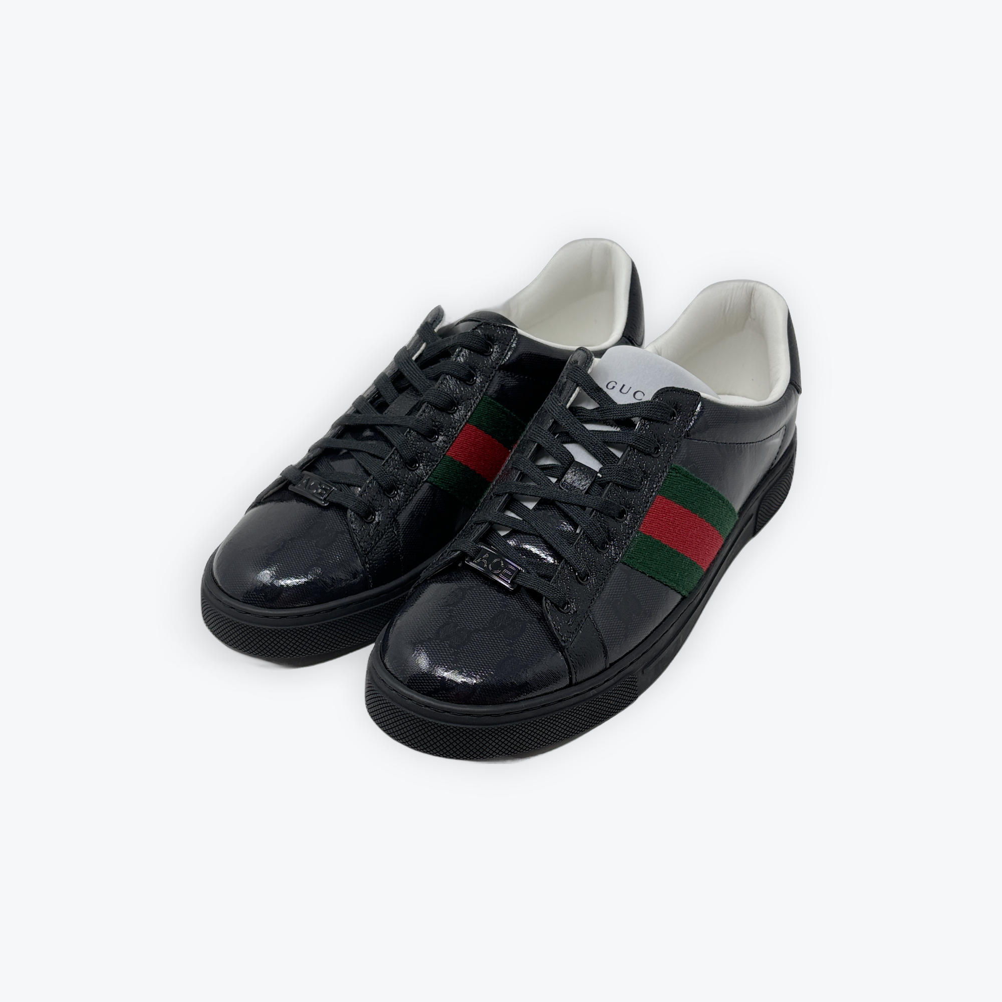 Ace GG Crystal Canvas Low Top Sneakers