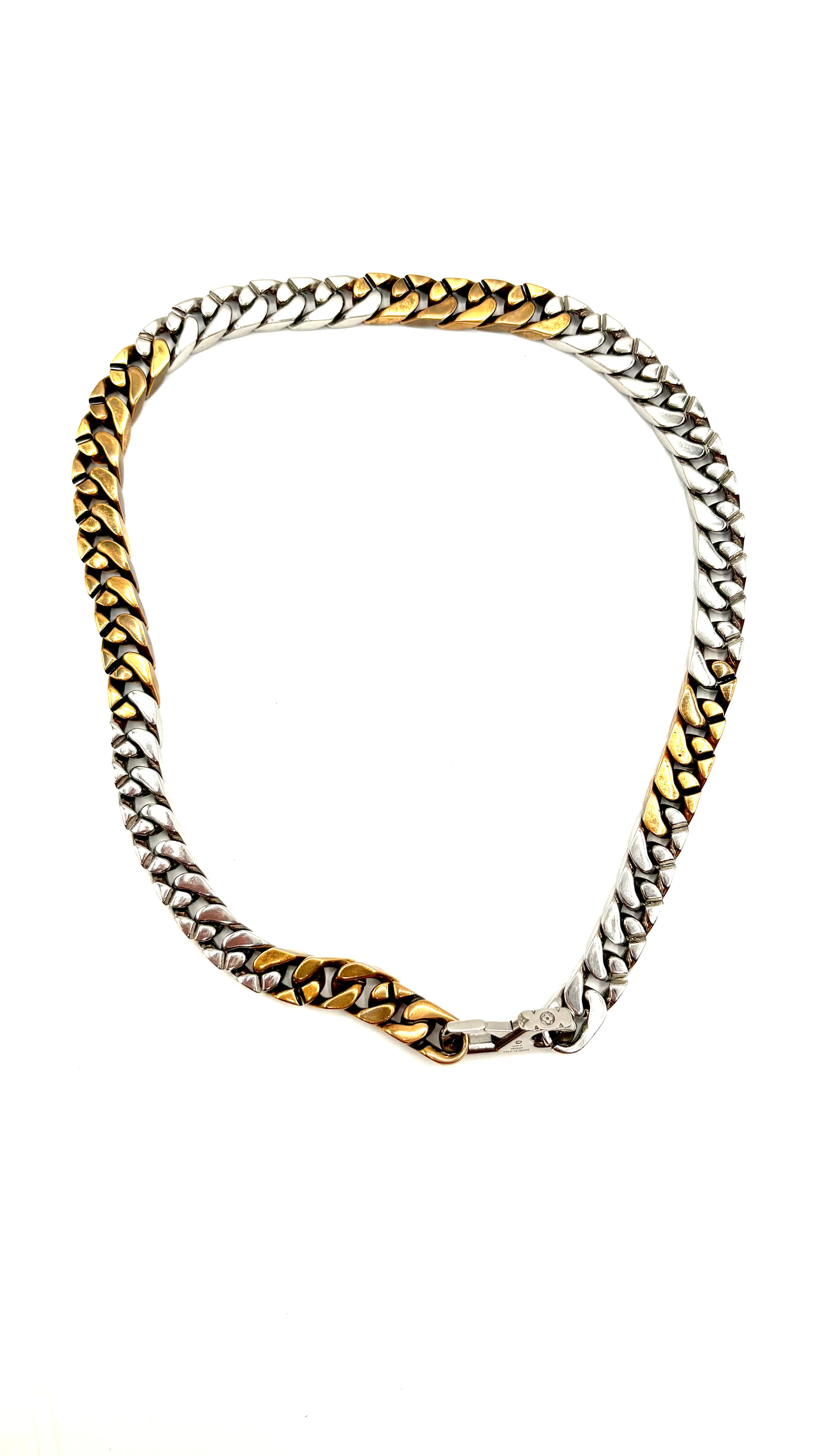 Chainlink Patches Necklace