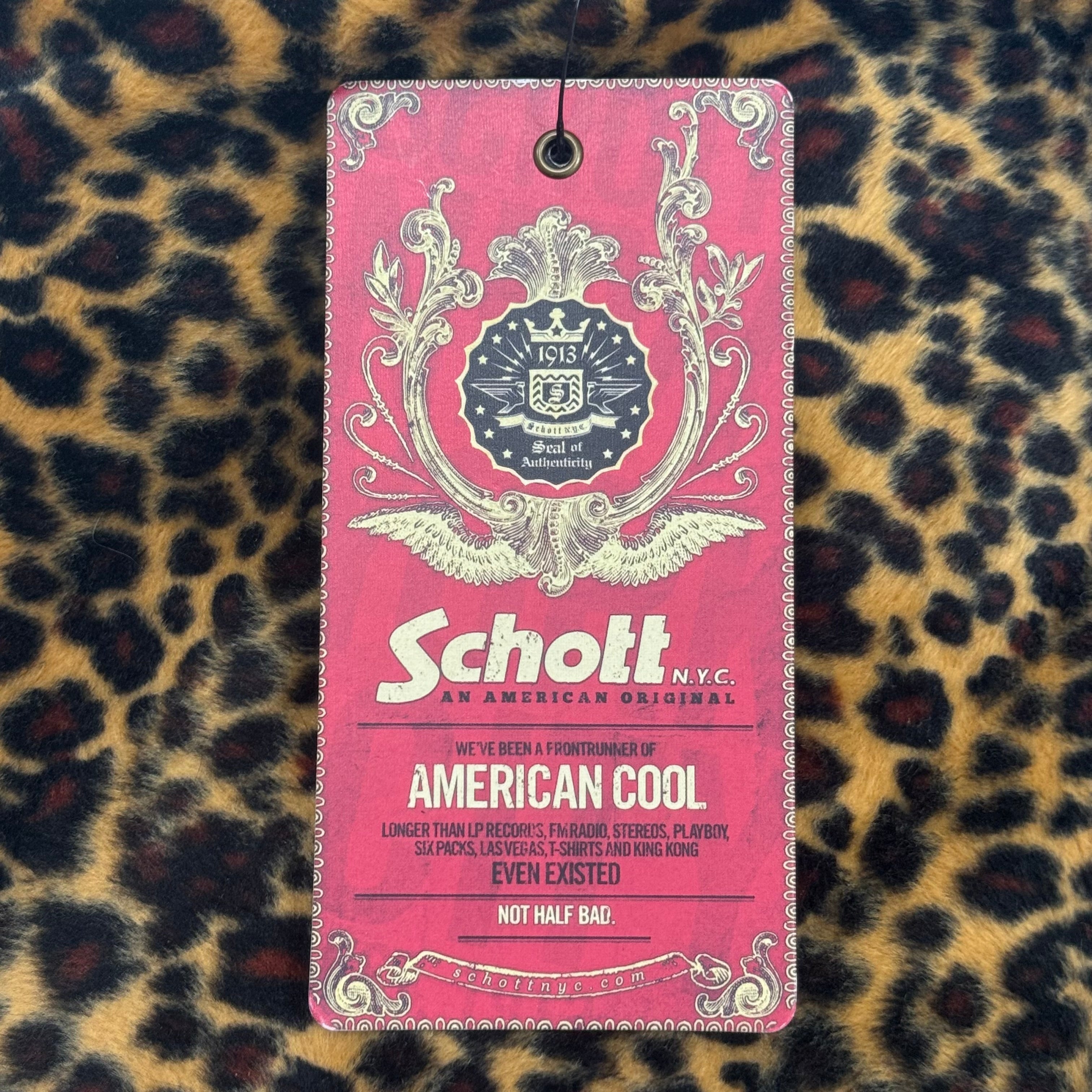 Schott NYC Leather Racer Jacket (FW24)