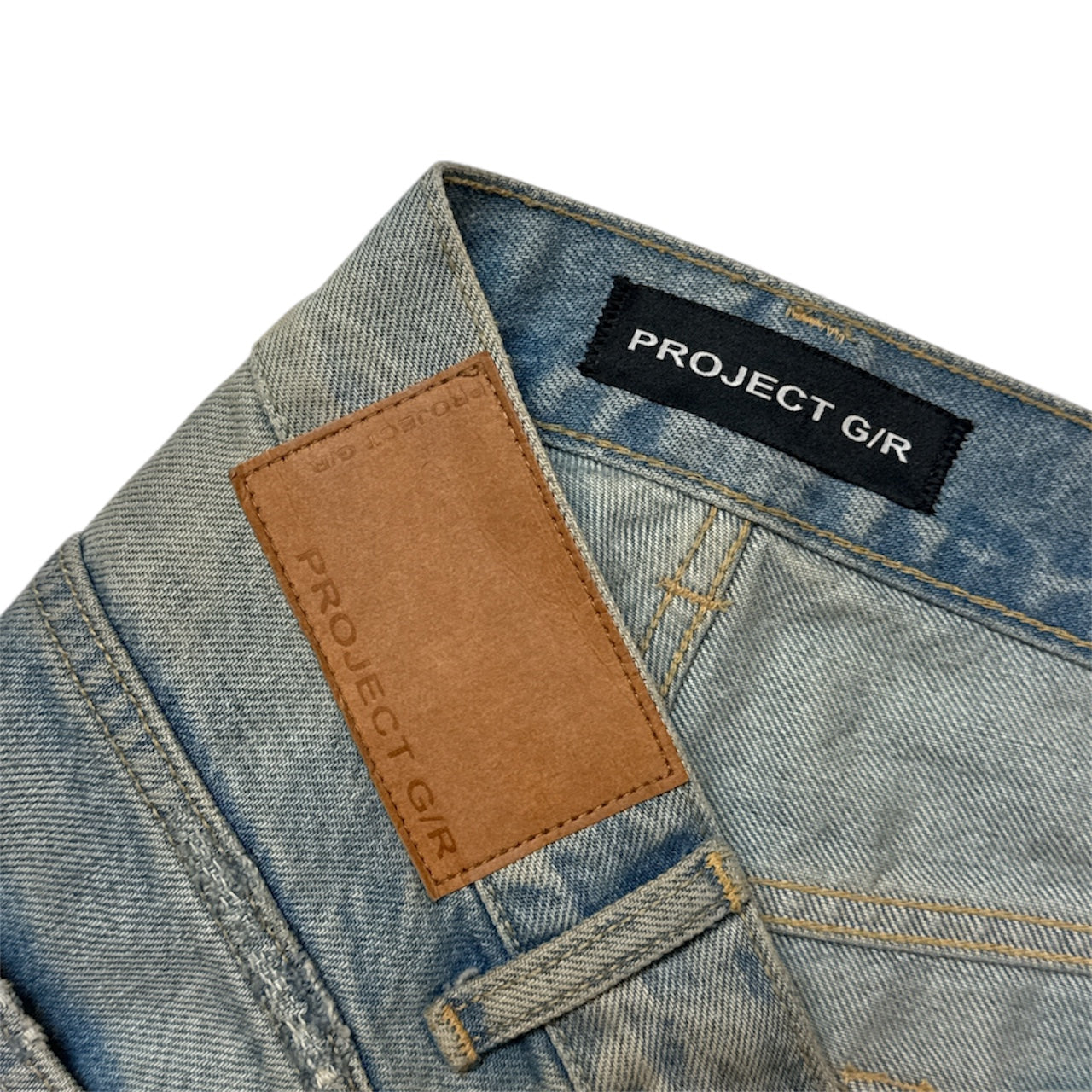 Distressed Flare Jeans