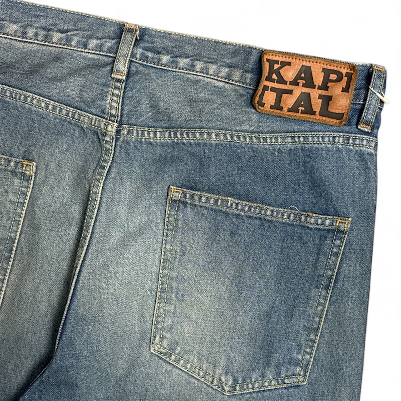 Patchwork Flared Denim