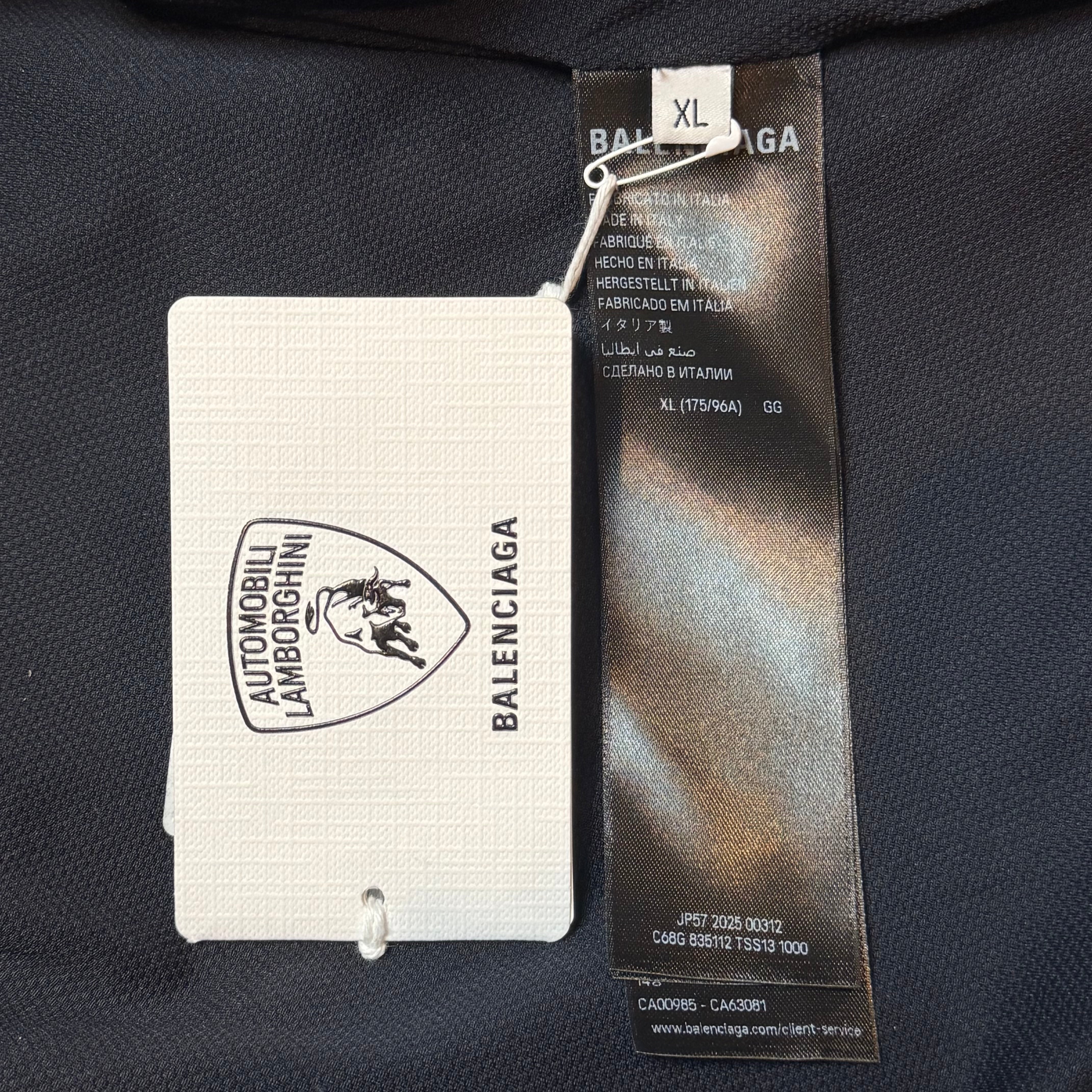 Lamborghini Leather Biker Jacket