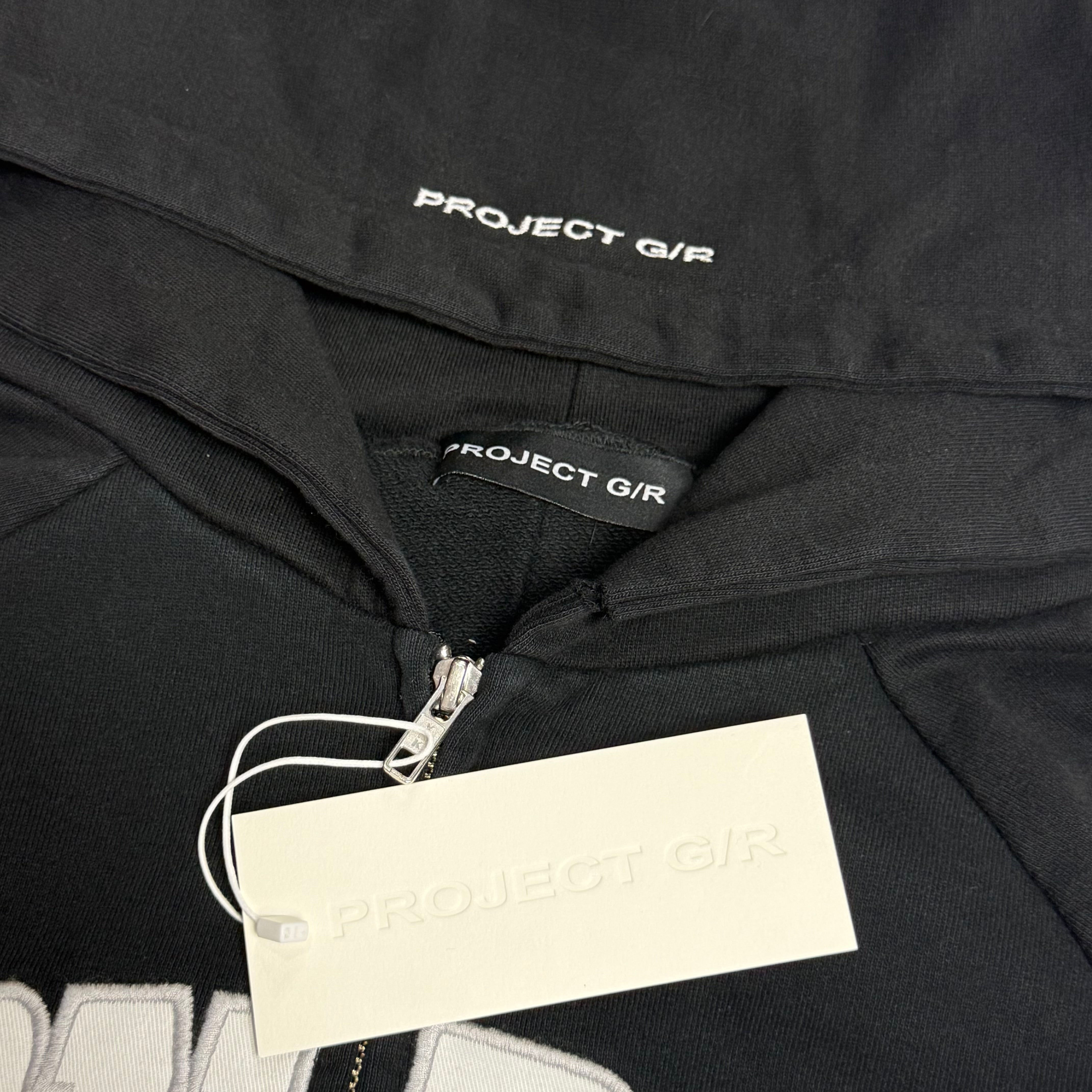 London Reconstructed Zip-Up Hoodie