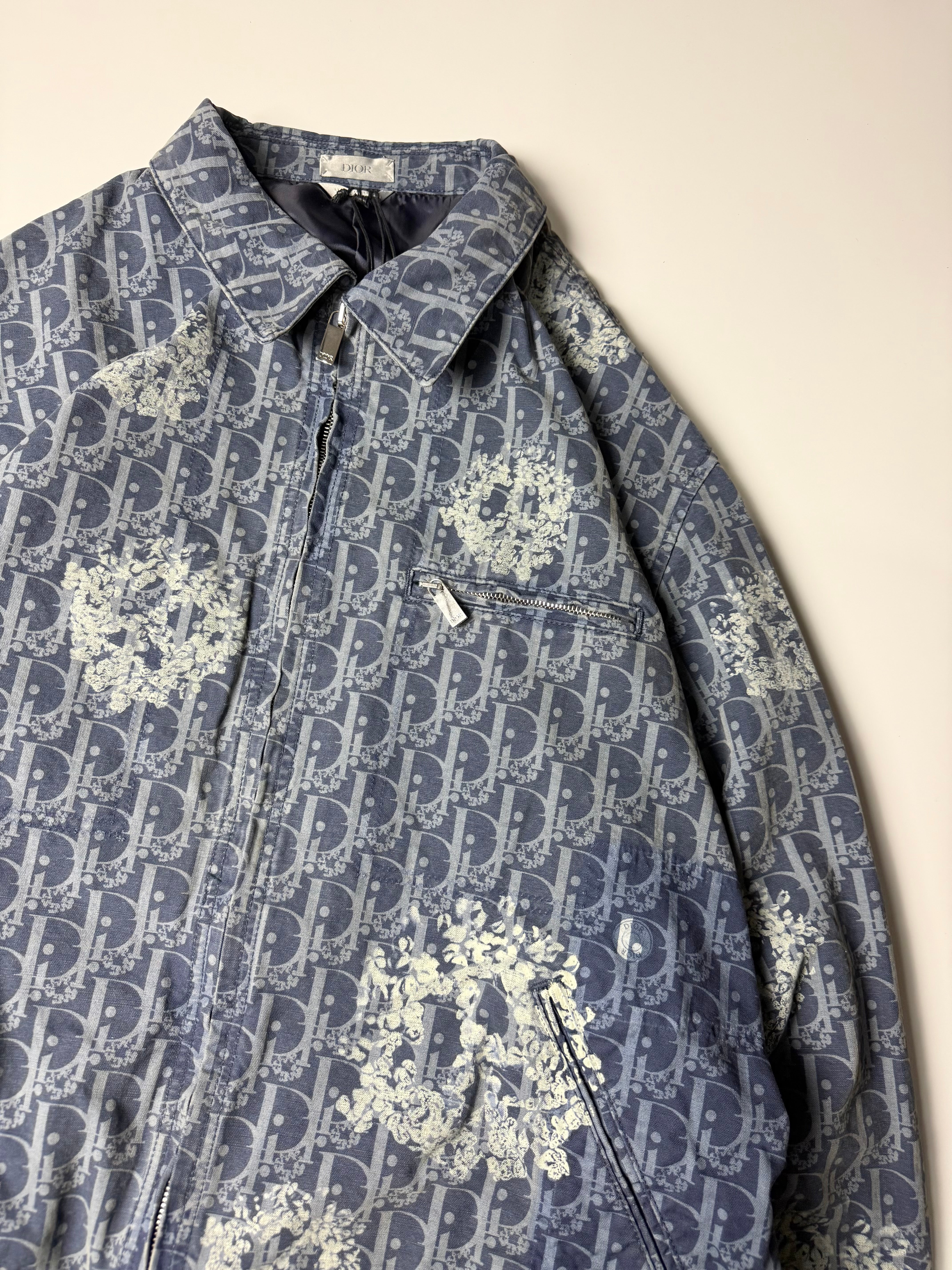 Denim Tears Zipped Cotton Denim Jacket