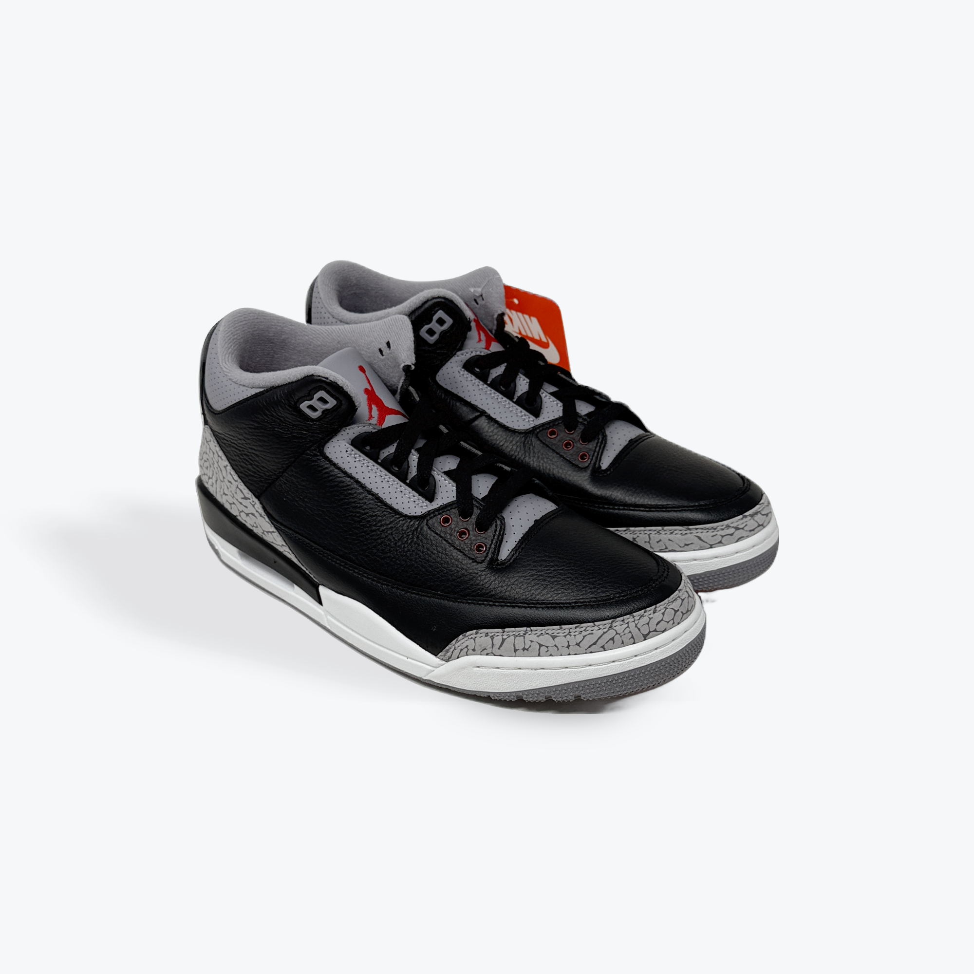 Retro 3 Black Cement