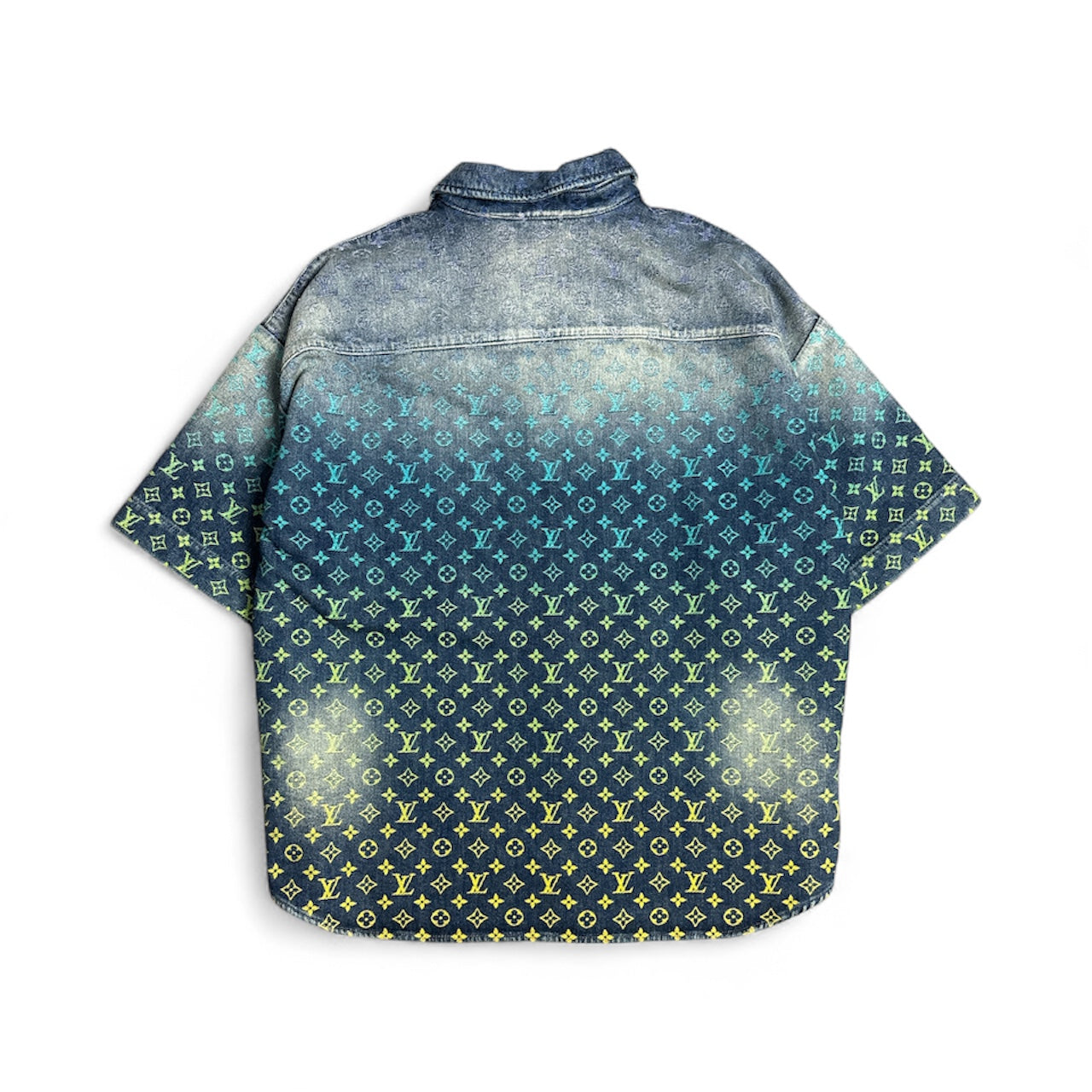 Gradient Monogram Denim Shirt