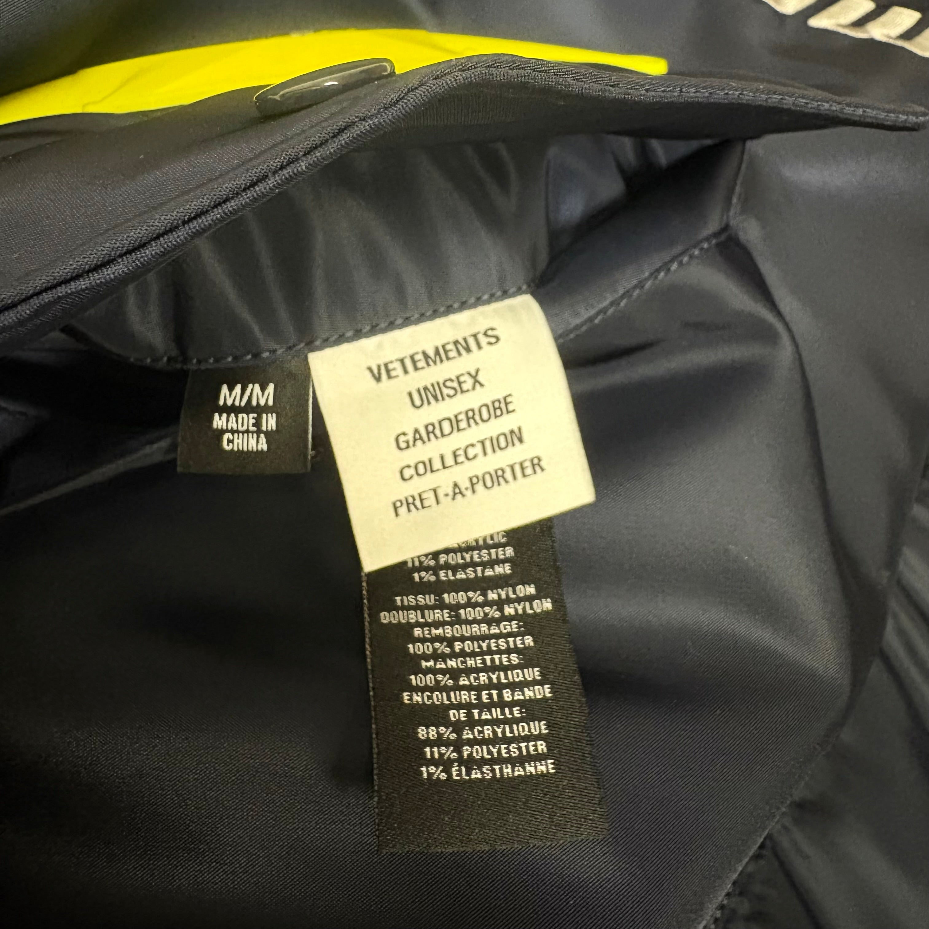 FW19 Alpha Industries Racing MA-1 Bomber