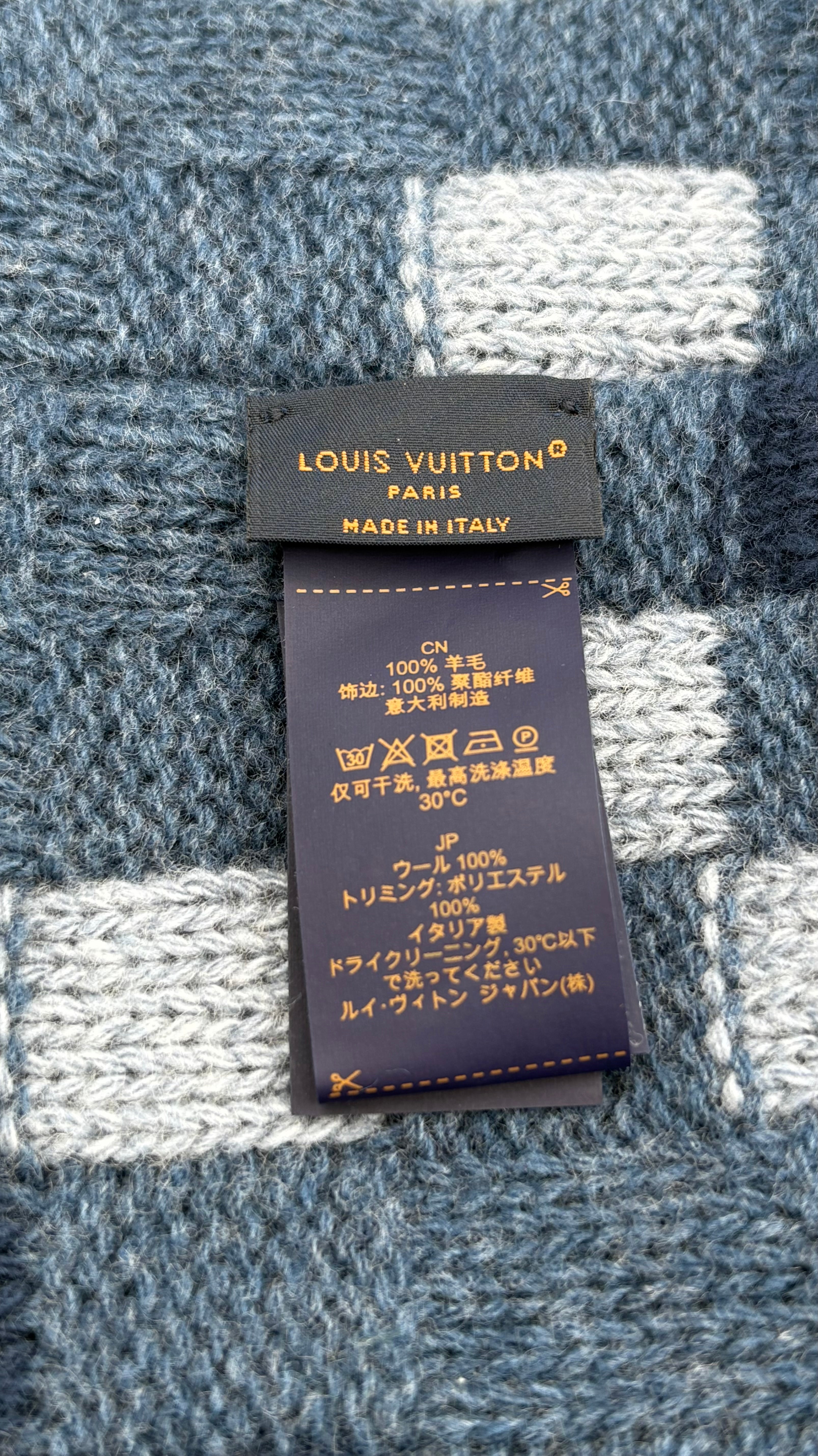 Damier Denim Beanie