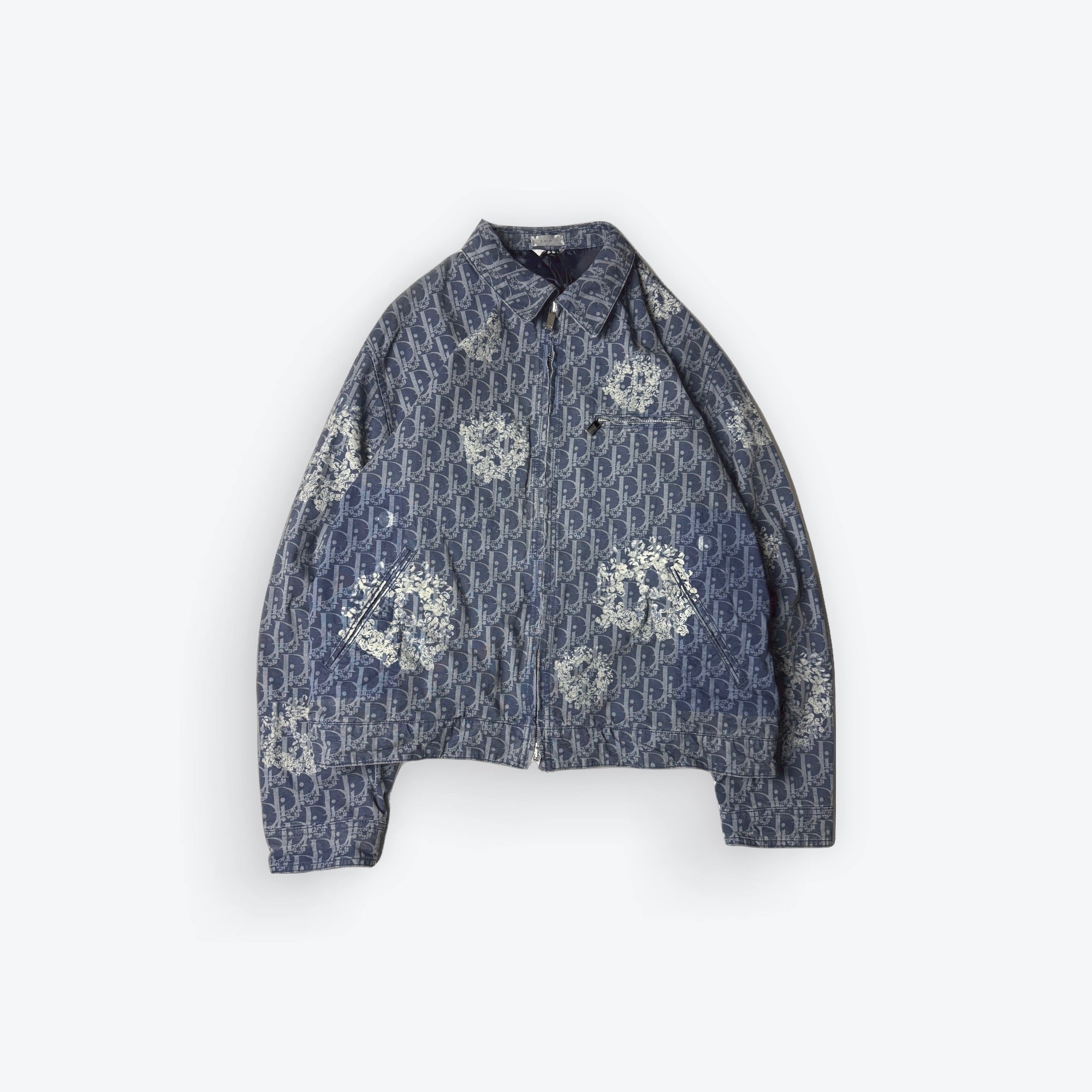 Denim Tears Zipped Cotton Denim Jacket
