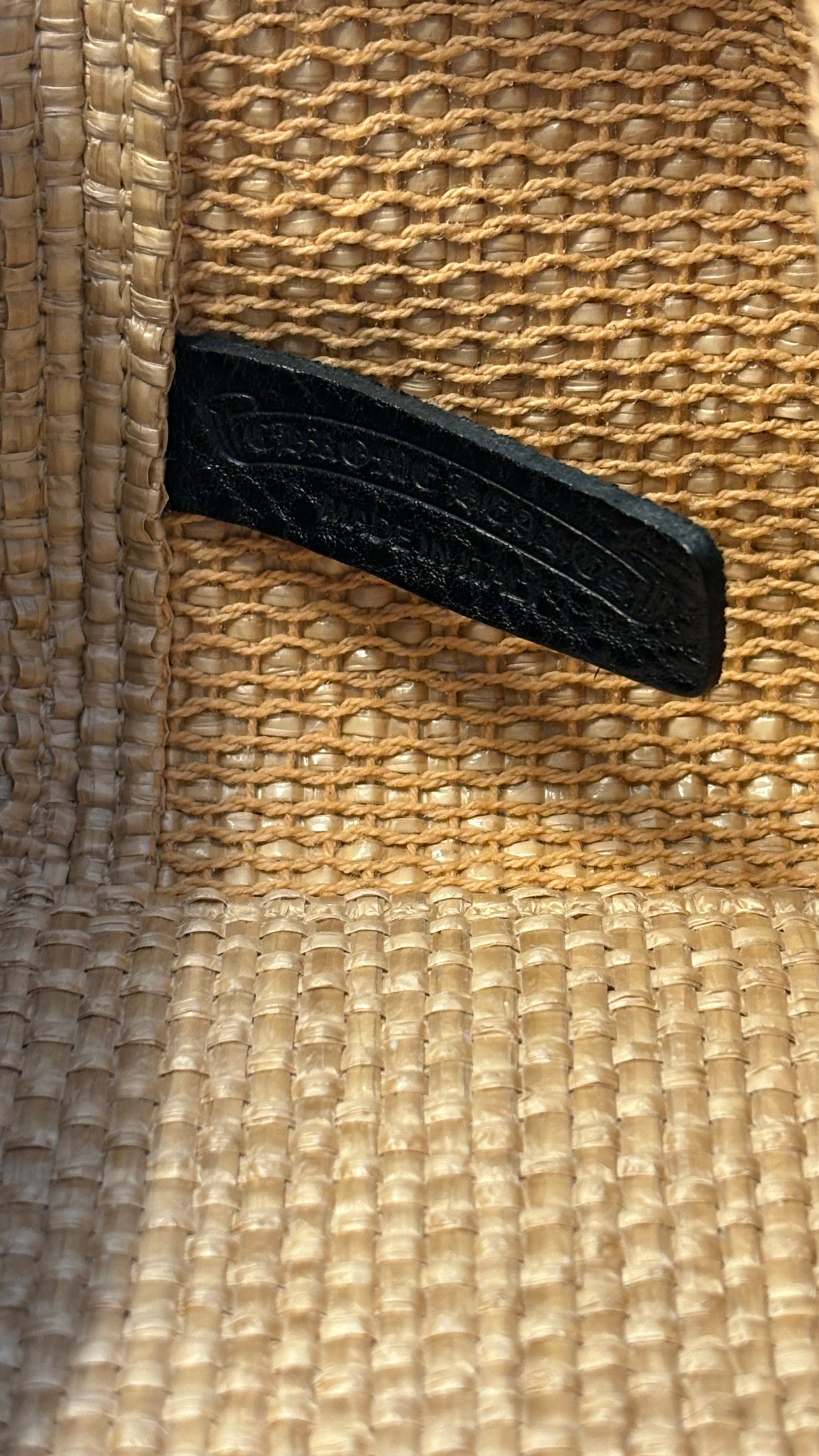 Medium Straw Beach Bag