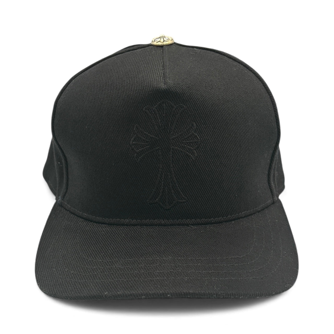 Tonal Embroidered Cross Hat