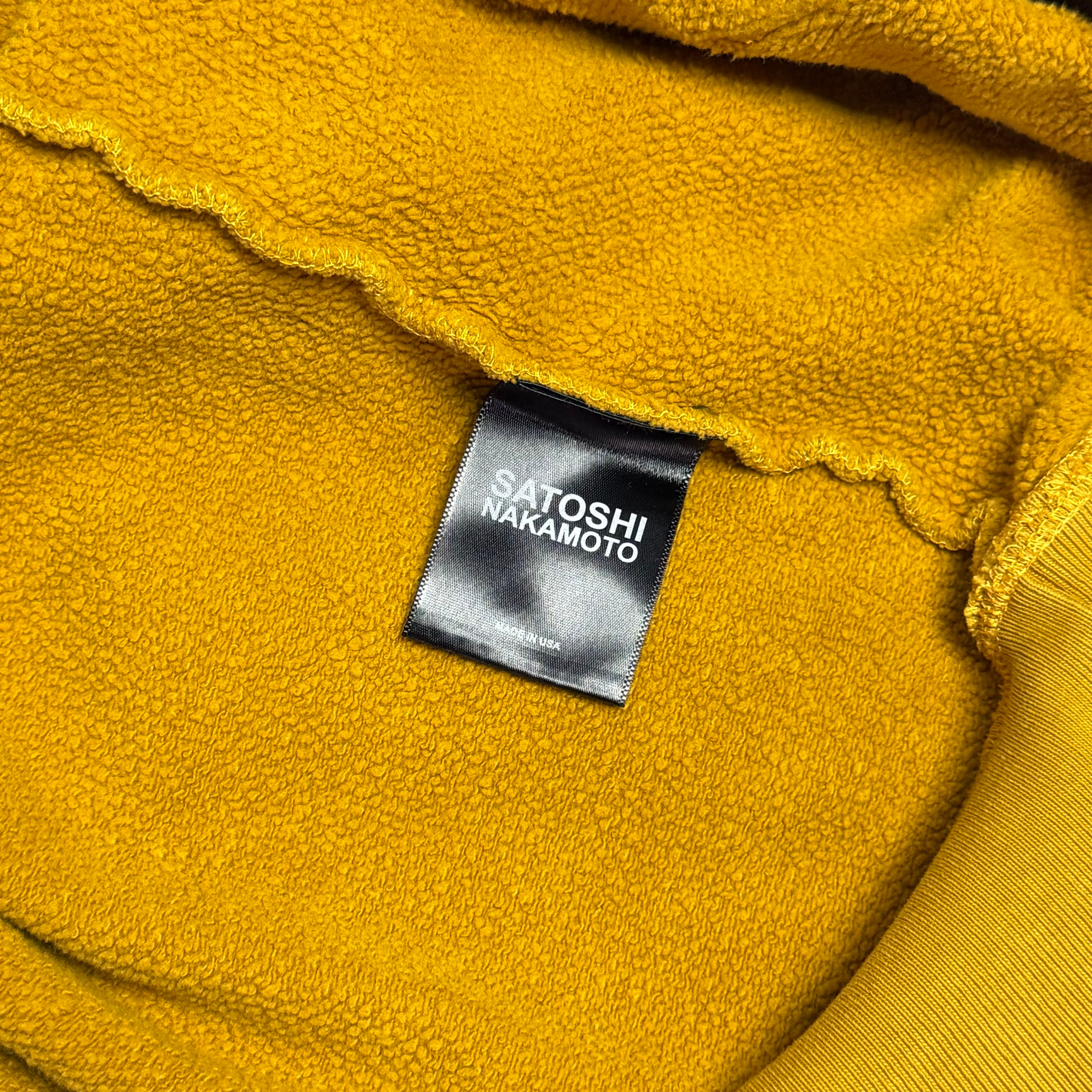 Yellow Moto Hoodie