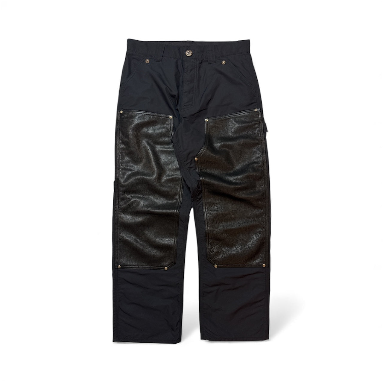 Chrome Hearts Nylon & Leather Work Pants