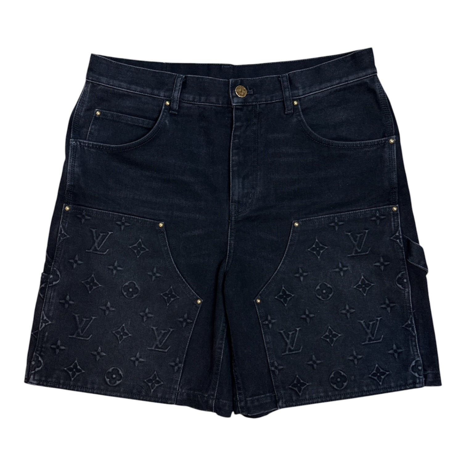 Monogram Double Knee Carpenter Shorts