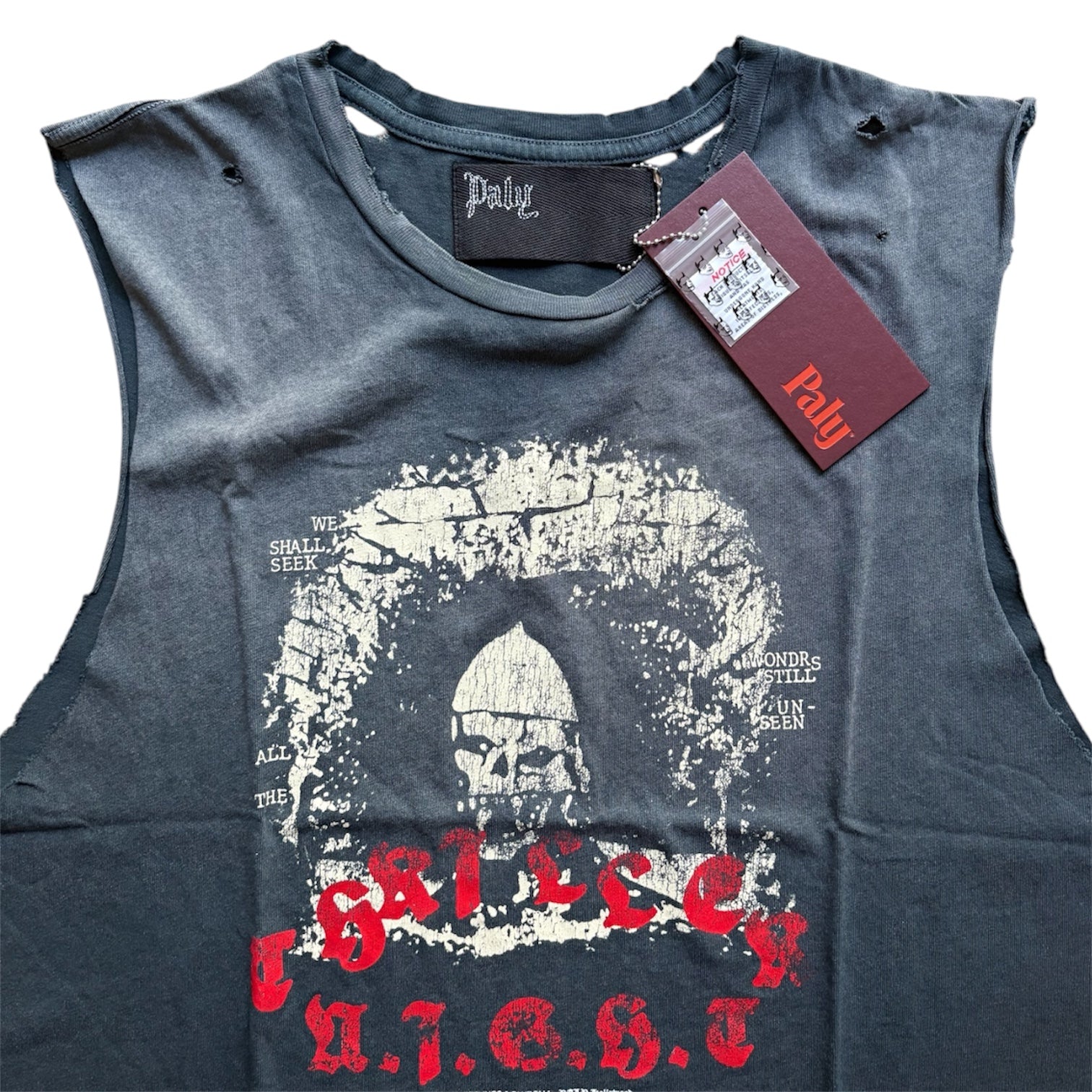 Thriller Night Distressed Tank