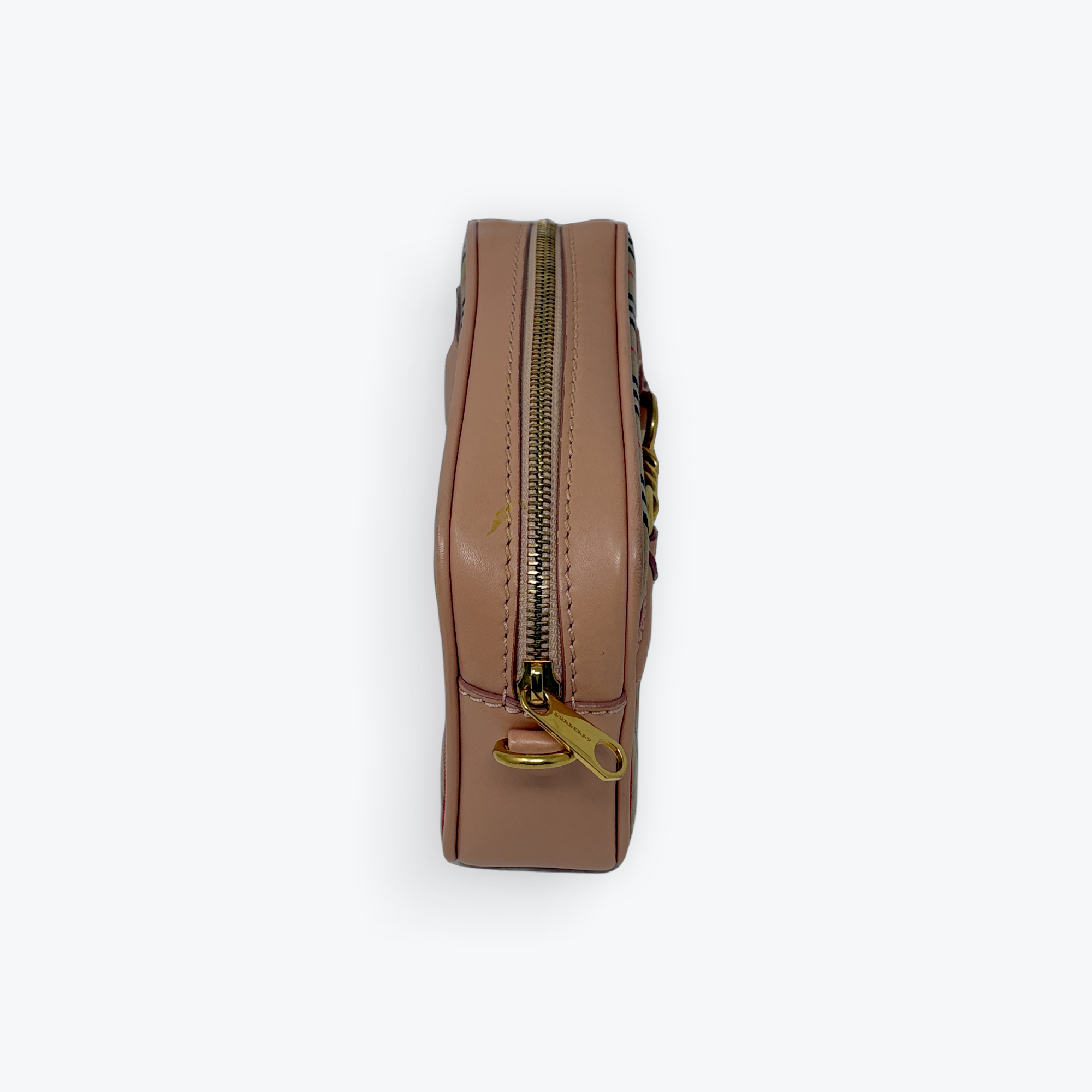 Peach Link Belt Bag