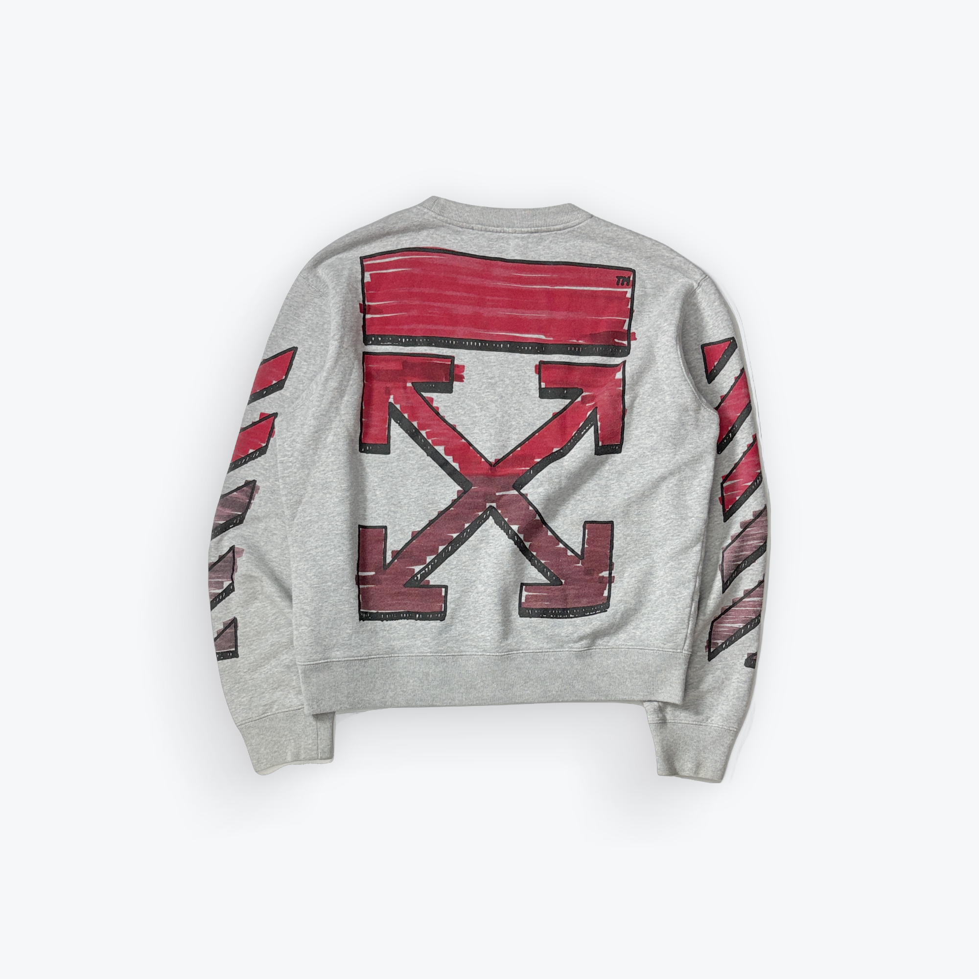 Marker Arrows Crewneck Sweatshirt