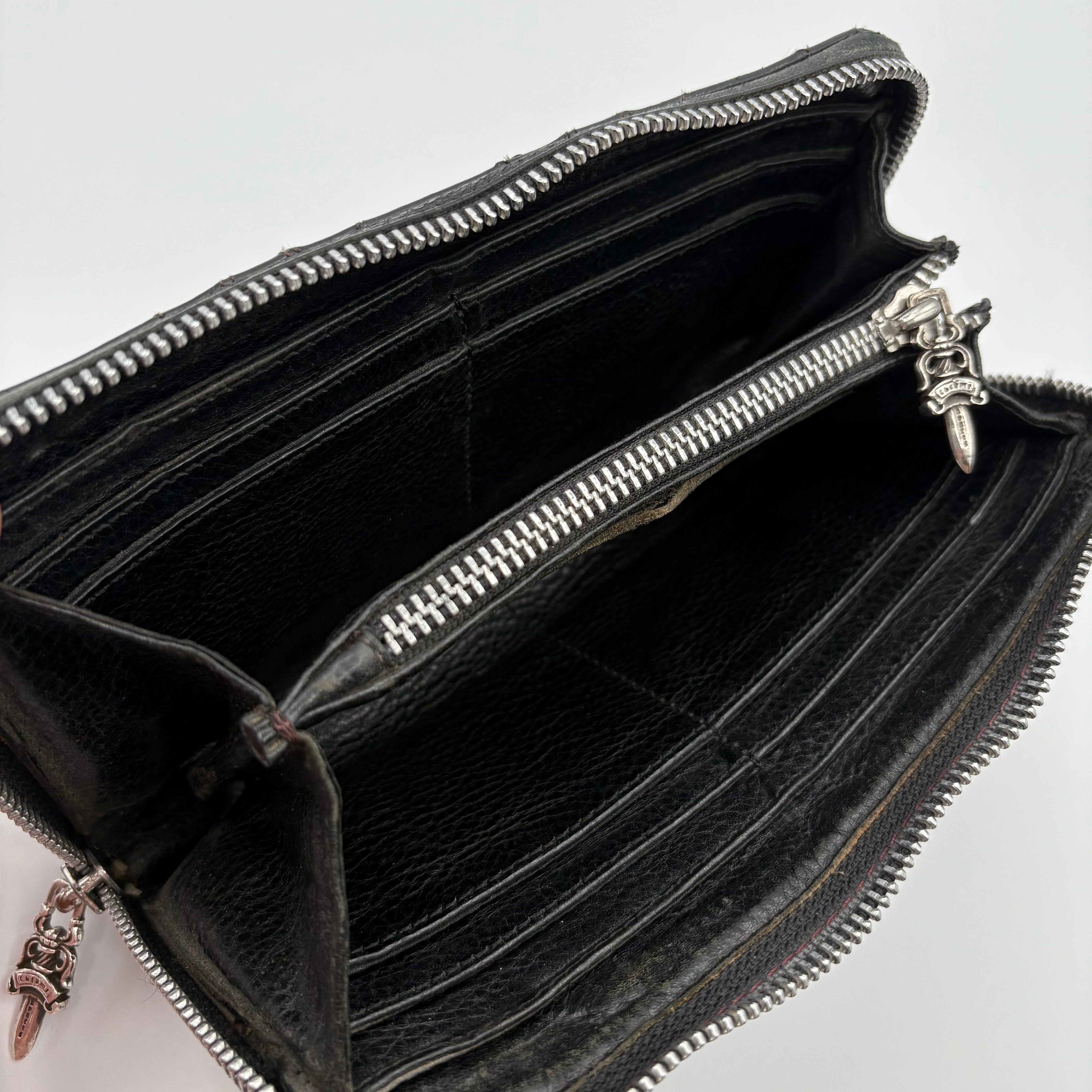 Cemetery Cross Long Wallet
