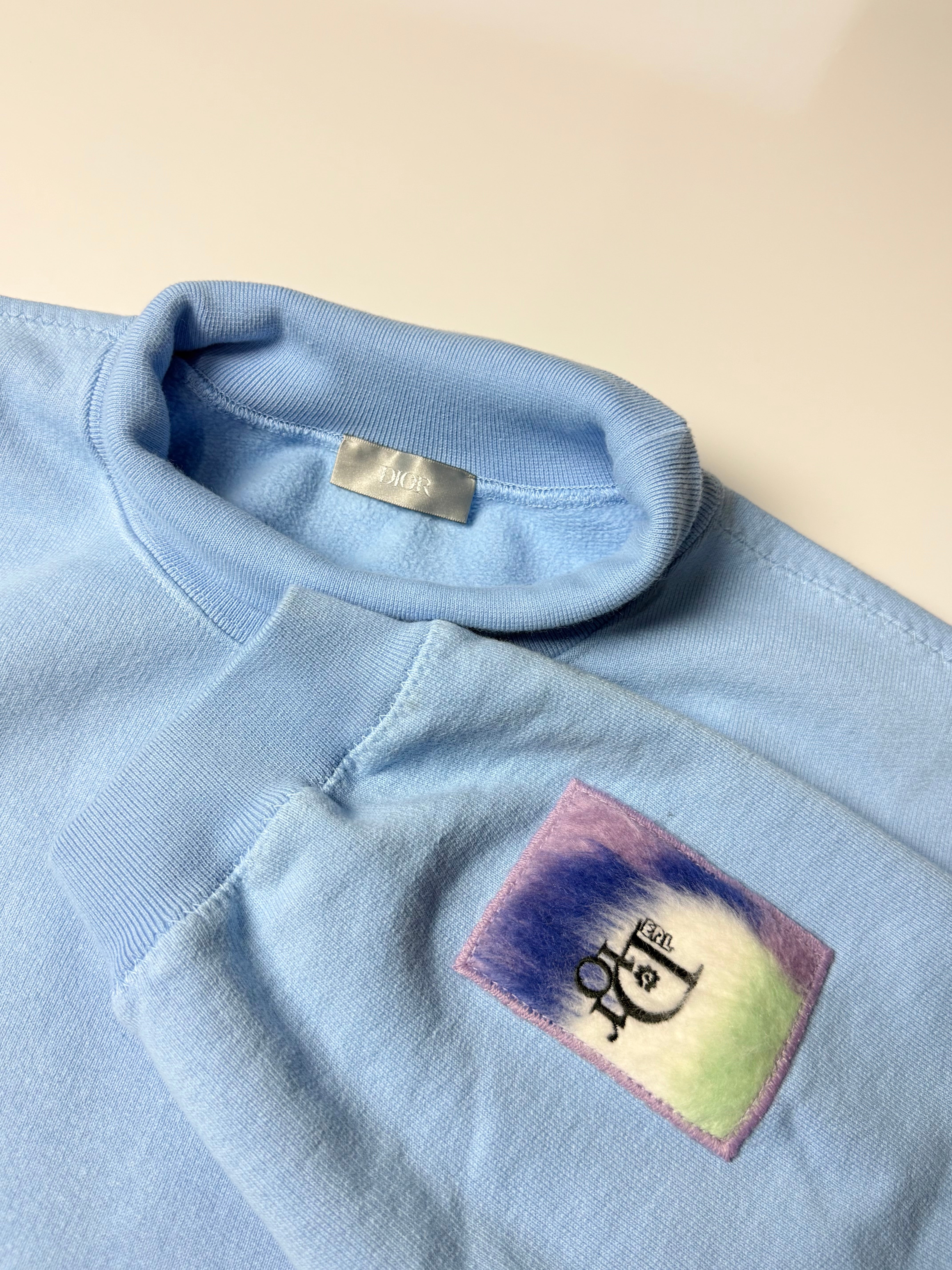 ERL Long Sleeve Mock Neck Sweater