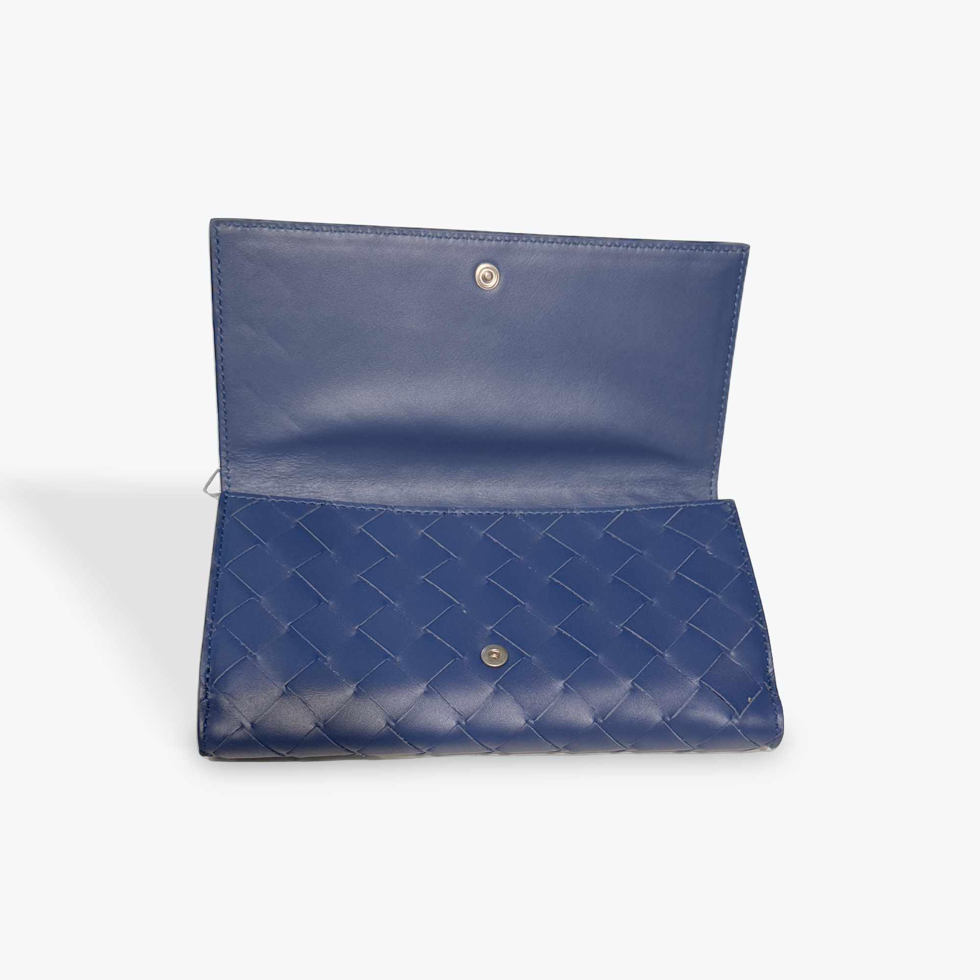Intrecciato Zip-Around Long Wallet