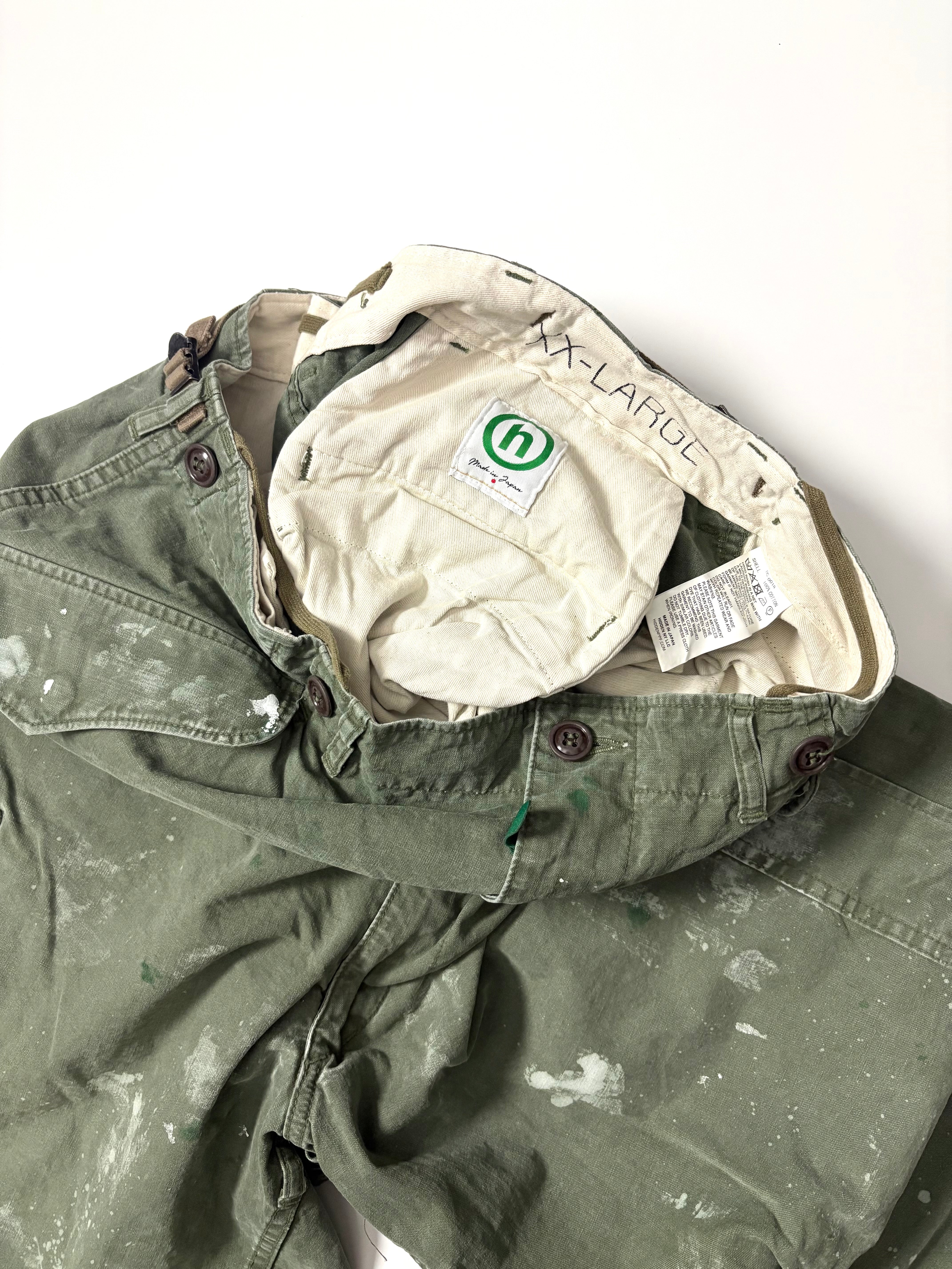 Baggy Painted Cargo Pants