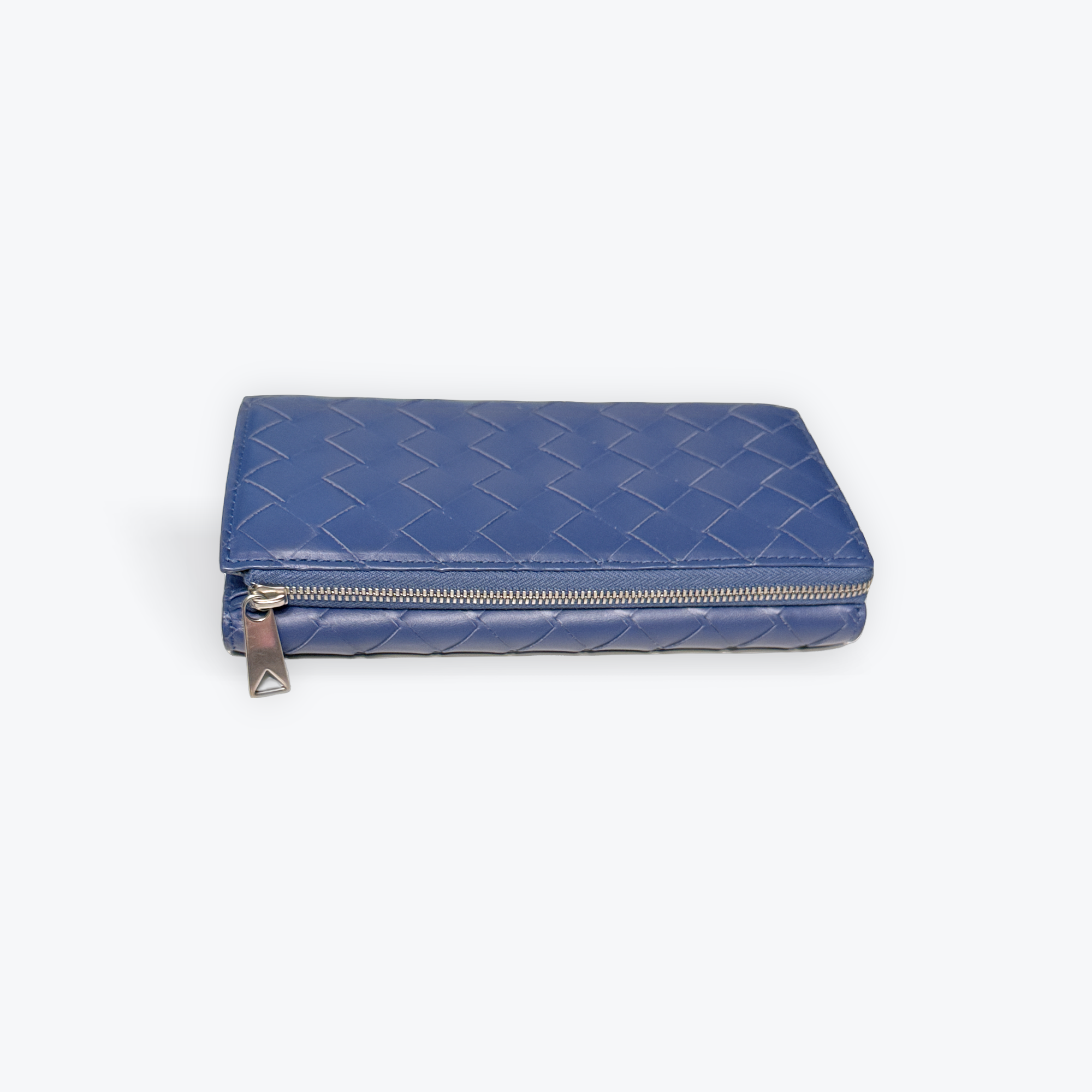 Intrecciato Zip-Around Long Wallet