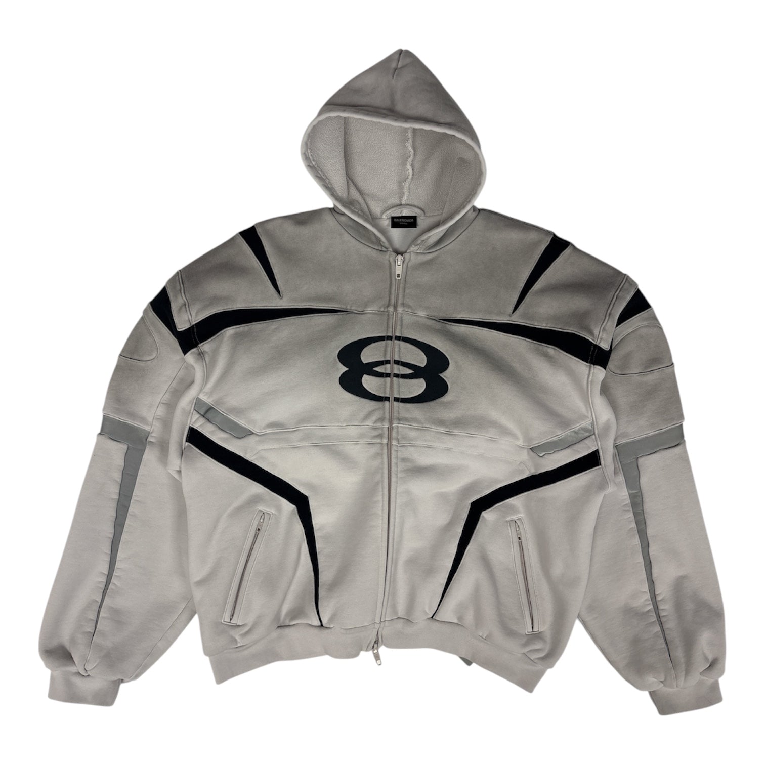 FW24 Unity Sports Icon Padded Zip-Up Hoodie
