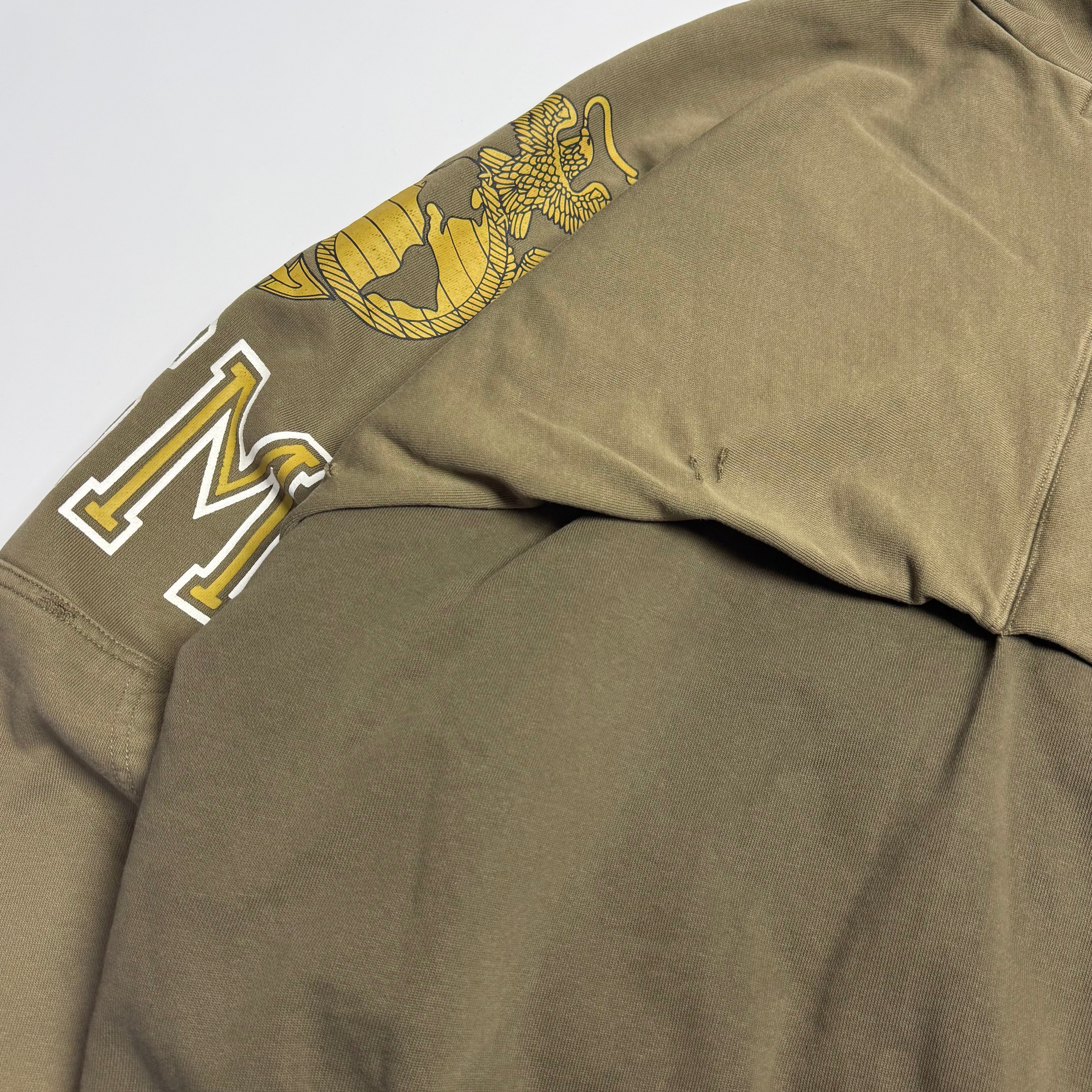 USMC Reconstructed Zip-Up Hoodie