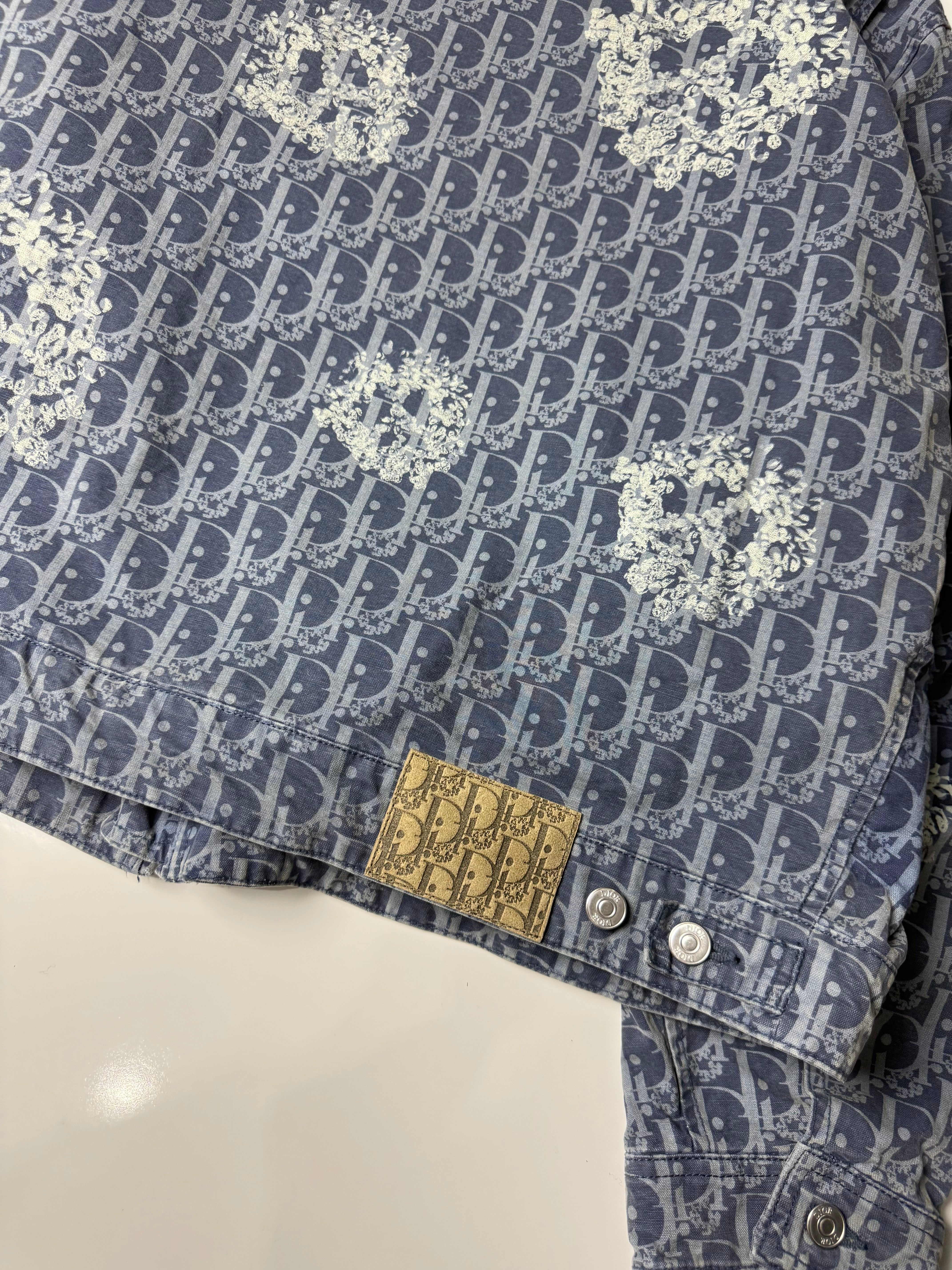 Denim Tears Zipped Cotton Denim Jacket