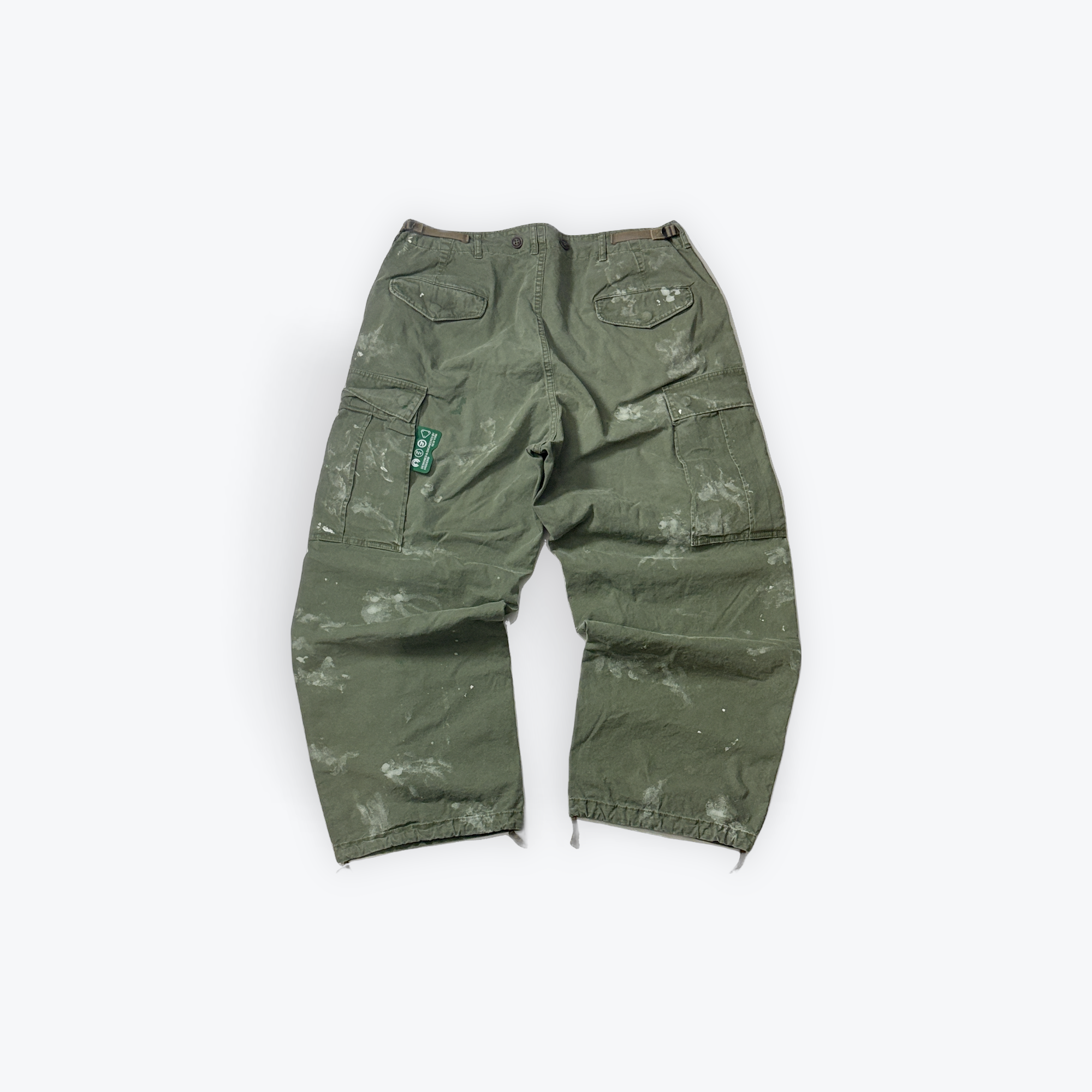 Baggy Painted Cargo Pants