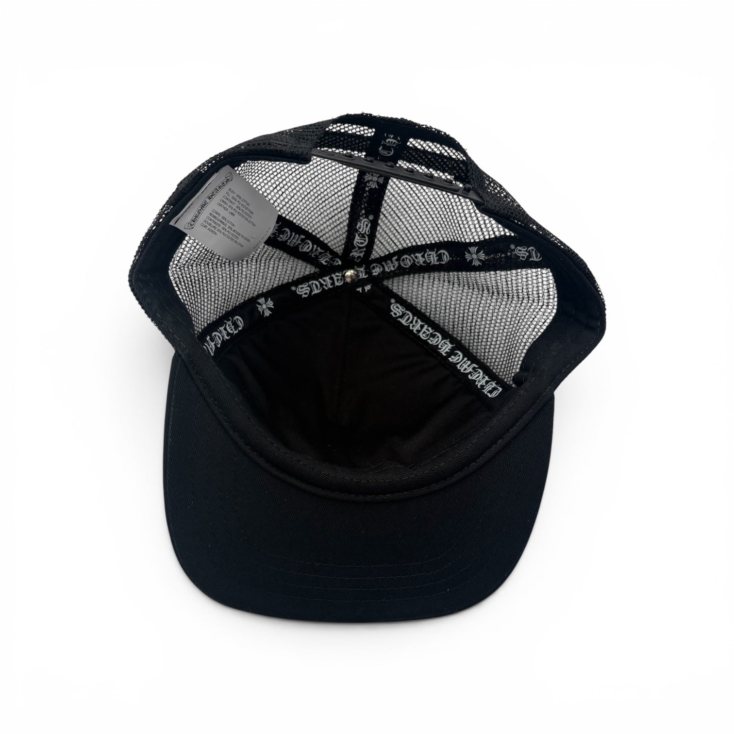 Orange Cemetery Cross Trucker Hat