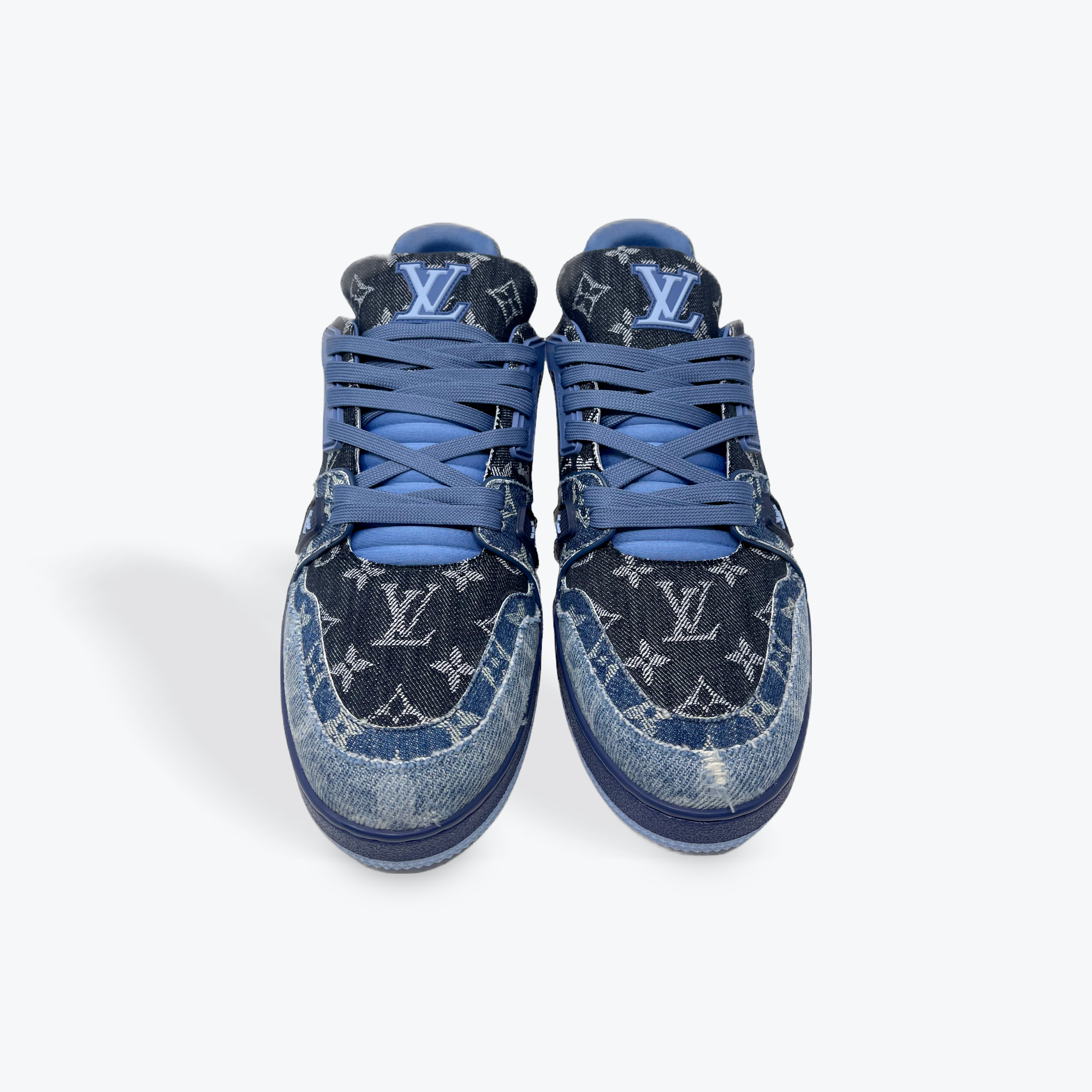 Patchwork Denim Trainer