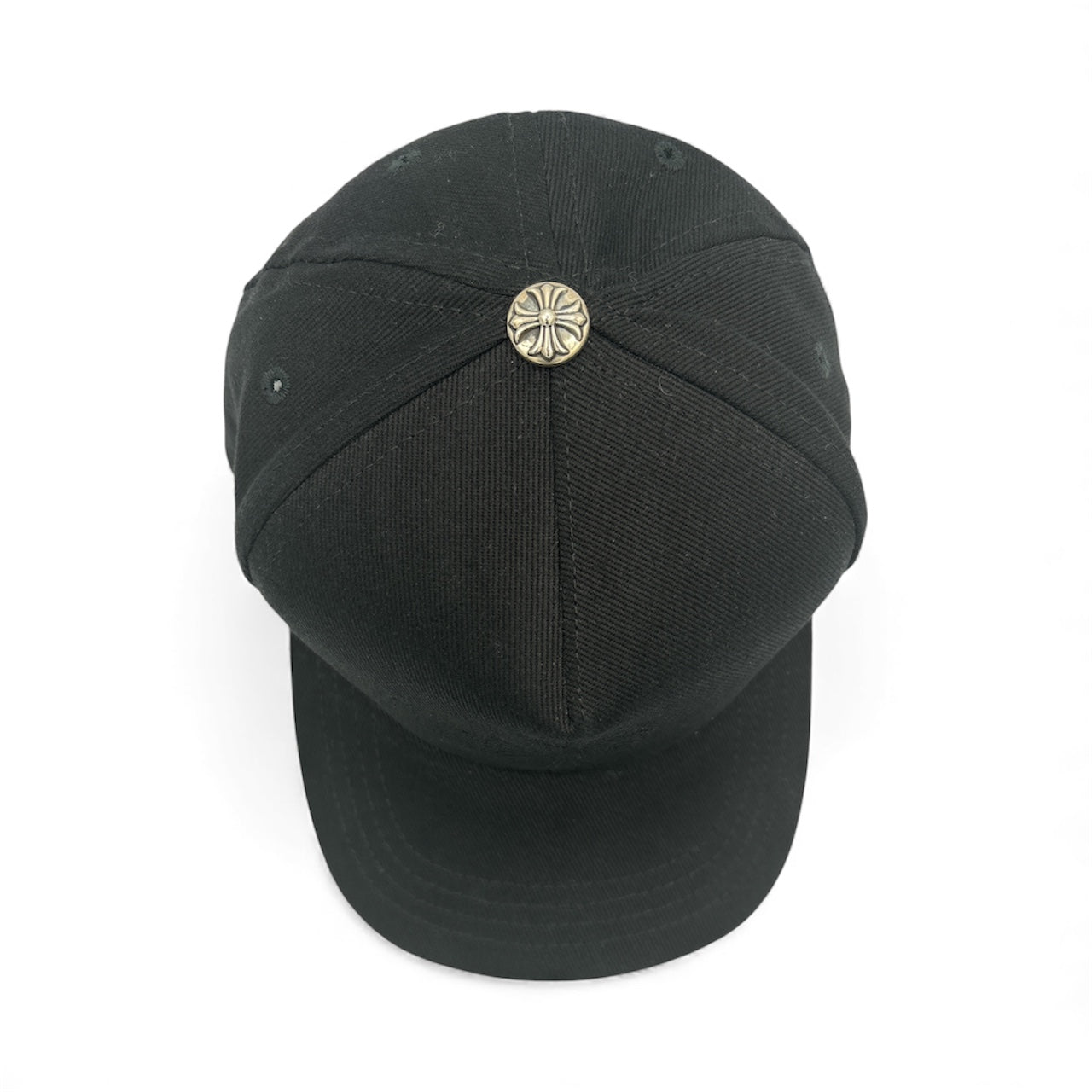 Tonal Embroidered Cross Hat