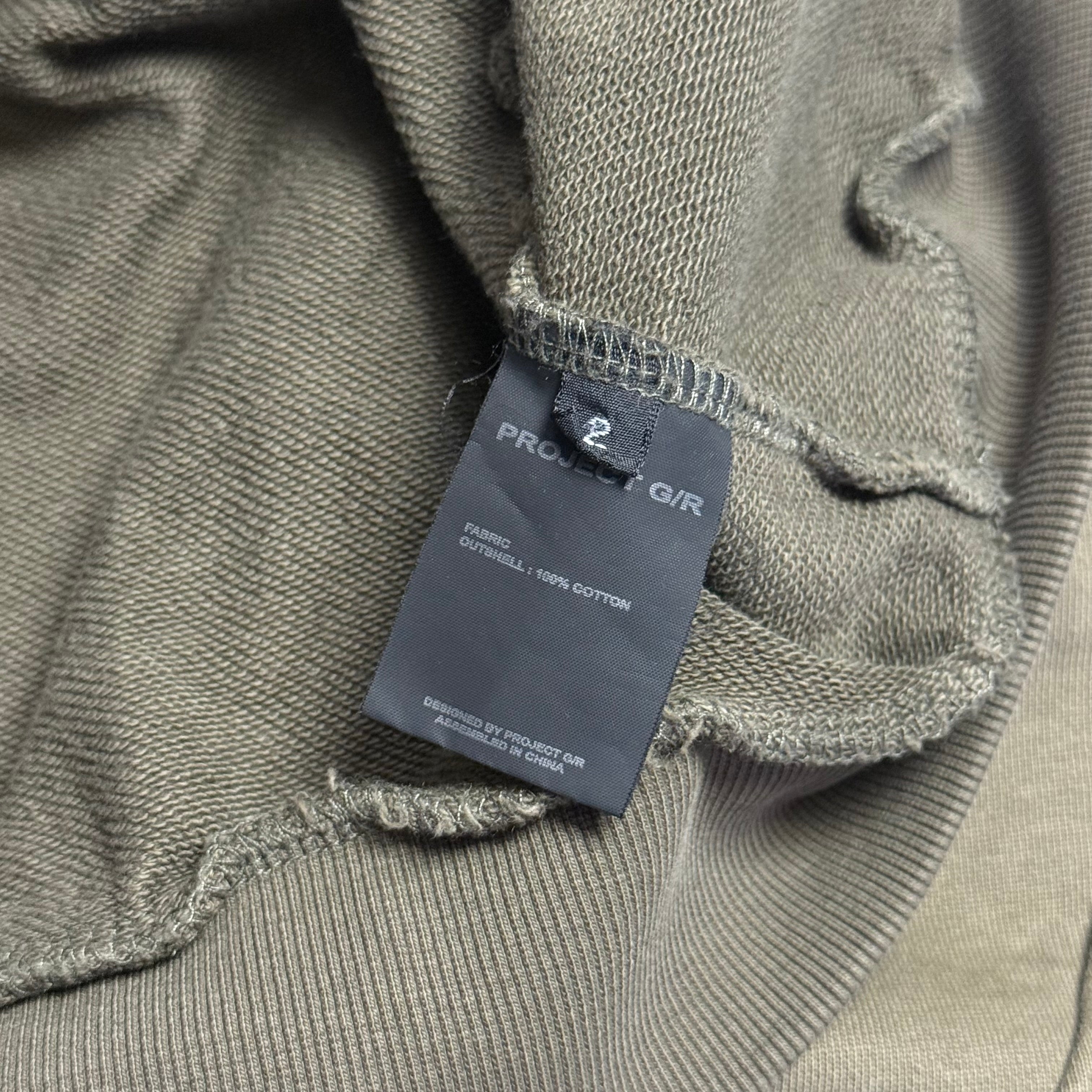 USMC Reconstructed Zip-Up Hoodie