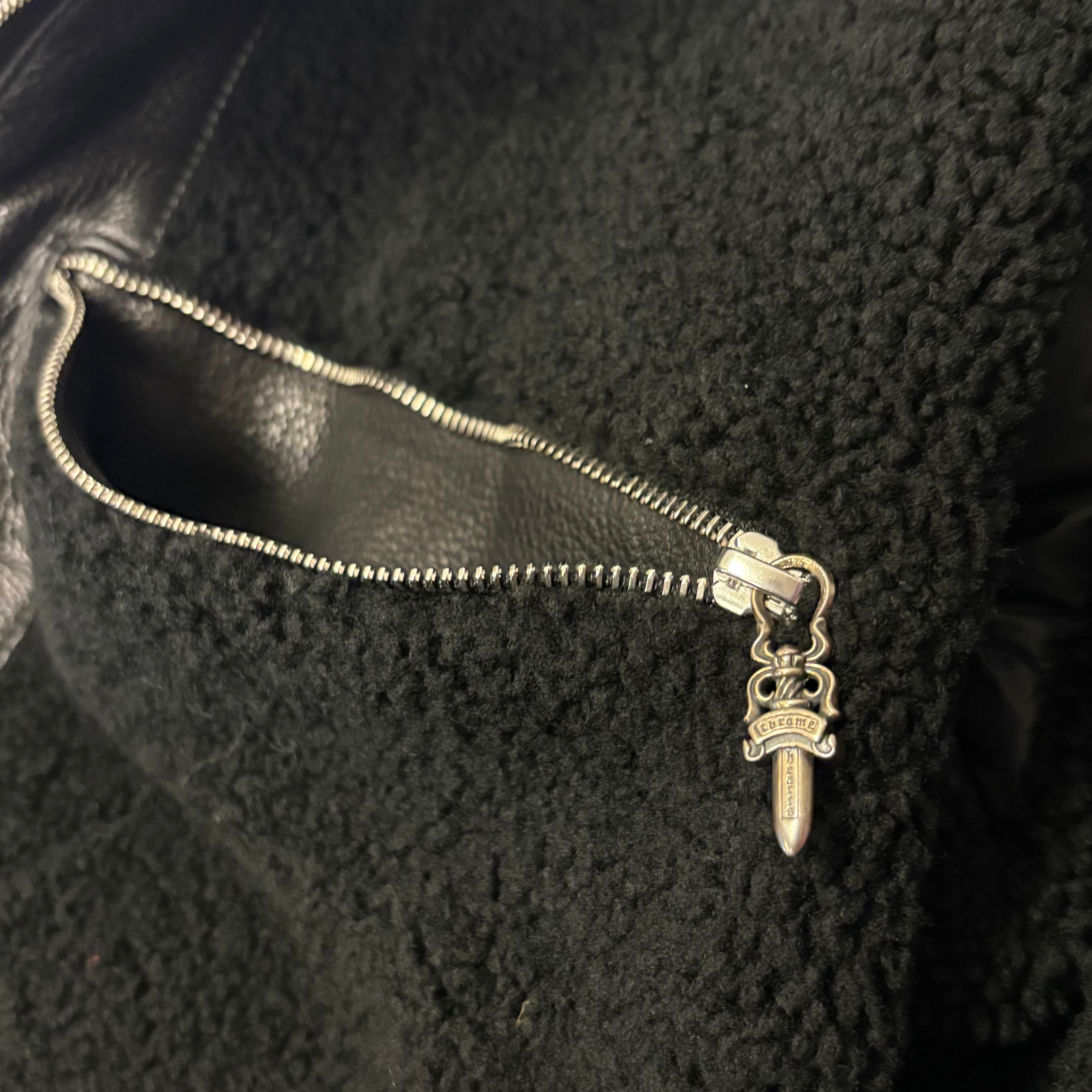 Hooded Leather Trench Coat