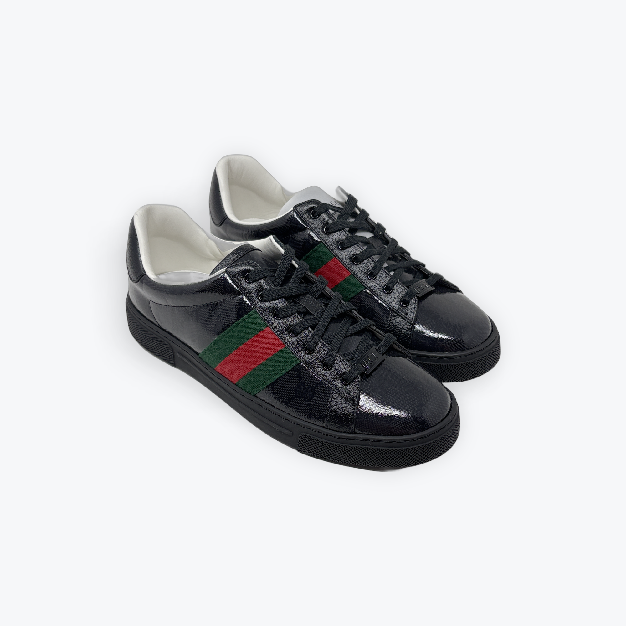 Ace GG Crystal Canvas Low Top Sneakers