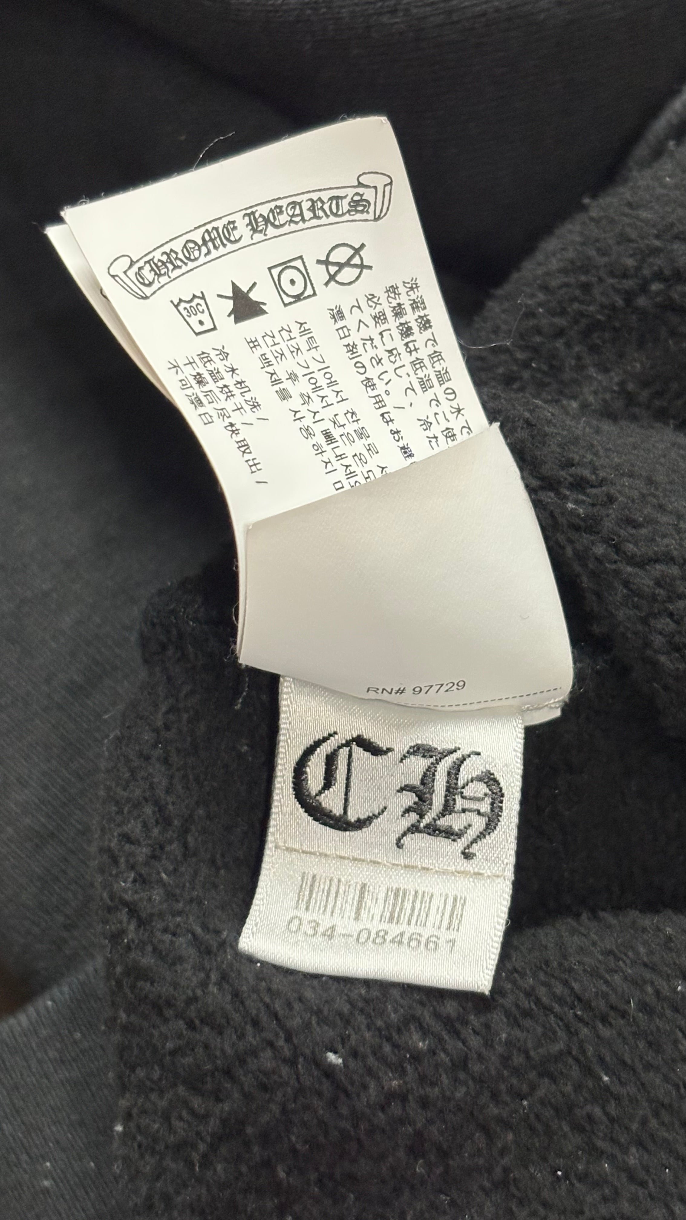 Triple Cross Embroidered Hoodie