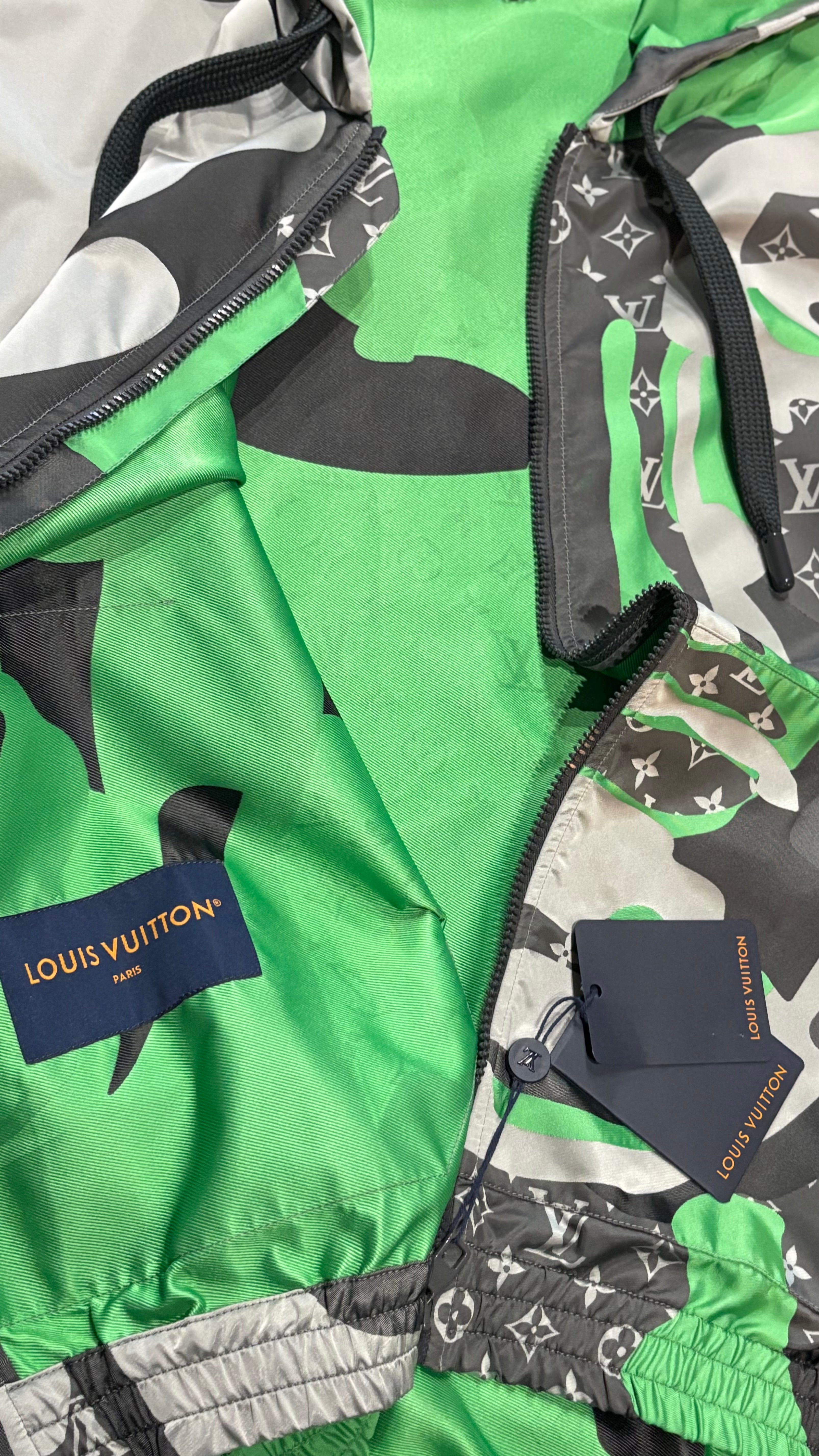 KidSuper Monogram Camouflage Windbreaker