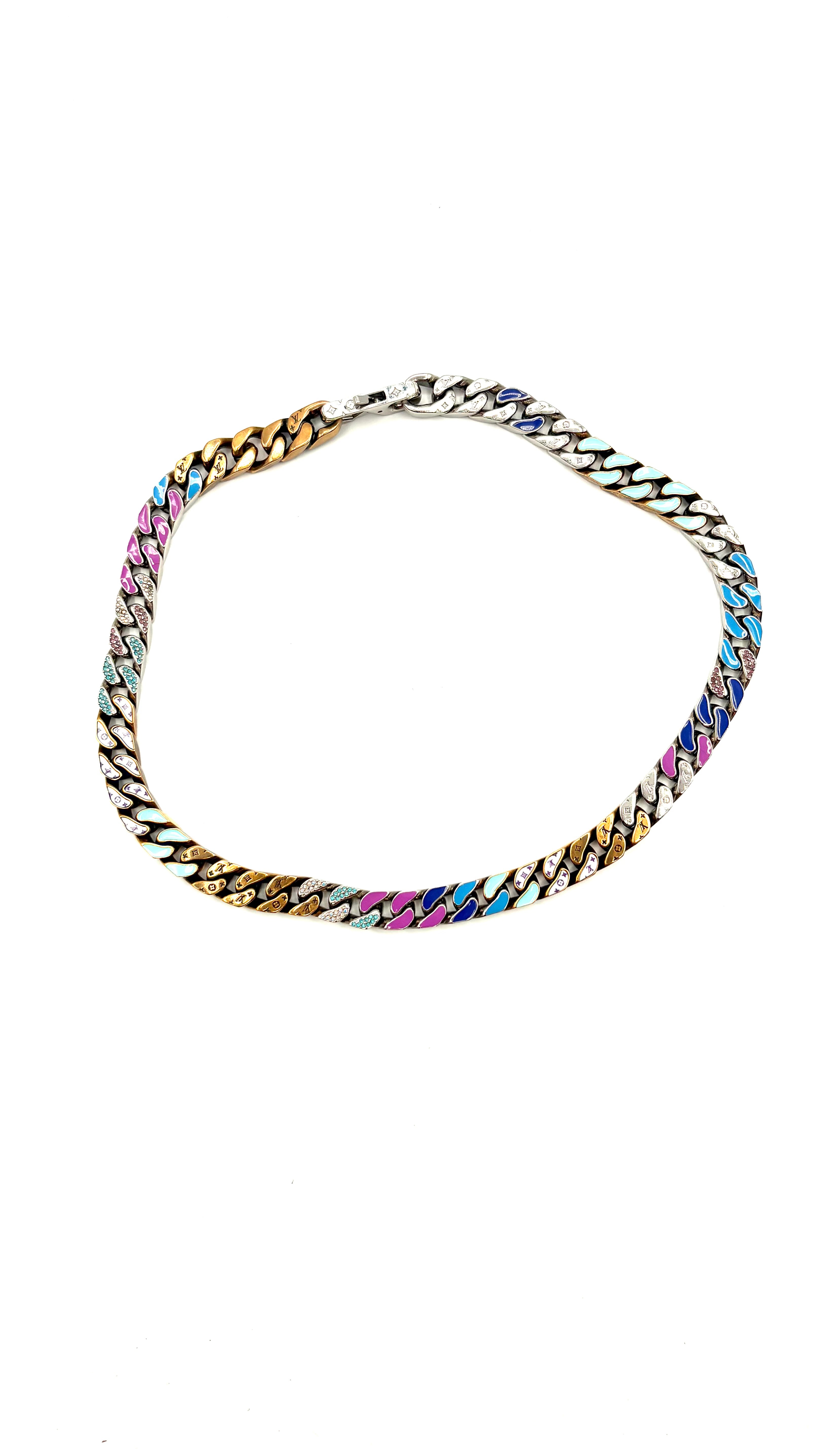 Chainlink Patches Necklace