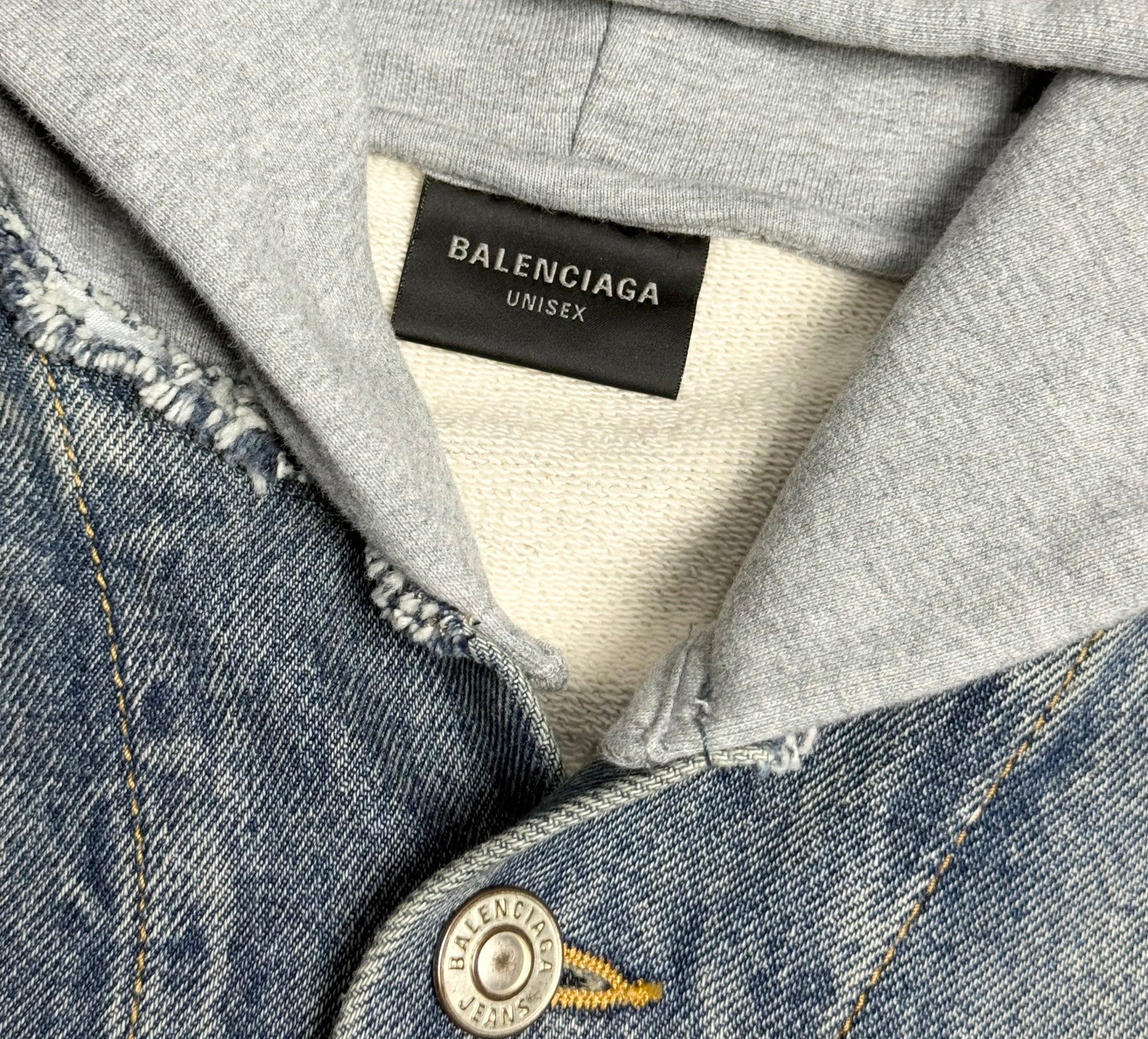 Hooded Denim Jacket