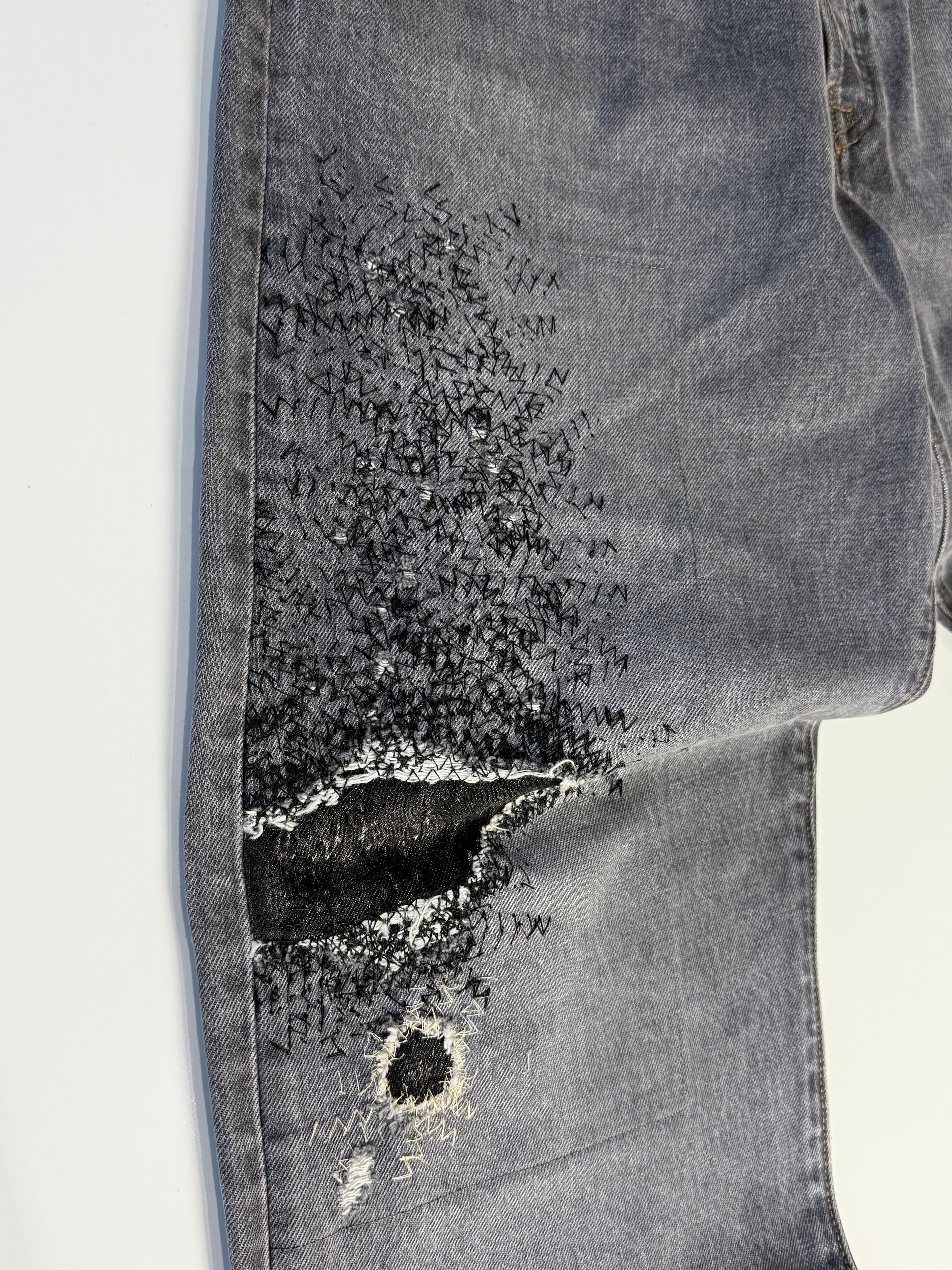 5P Monkey Cisco Distressed Denim