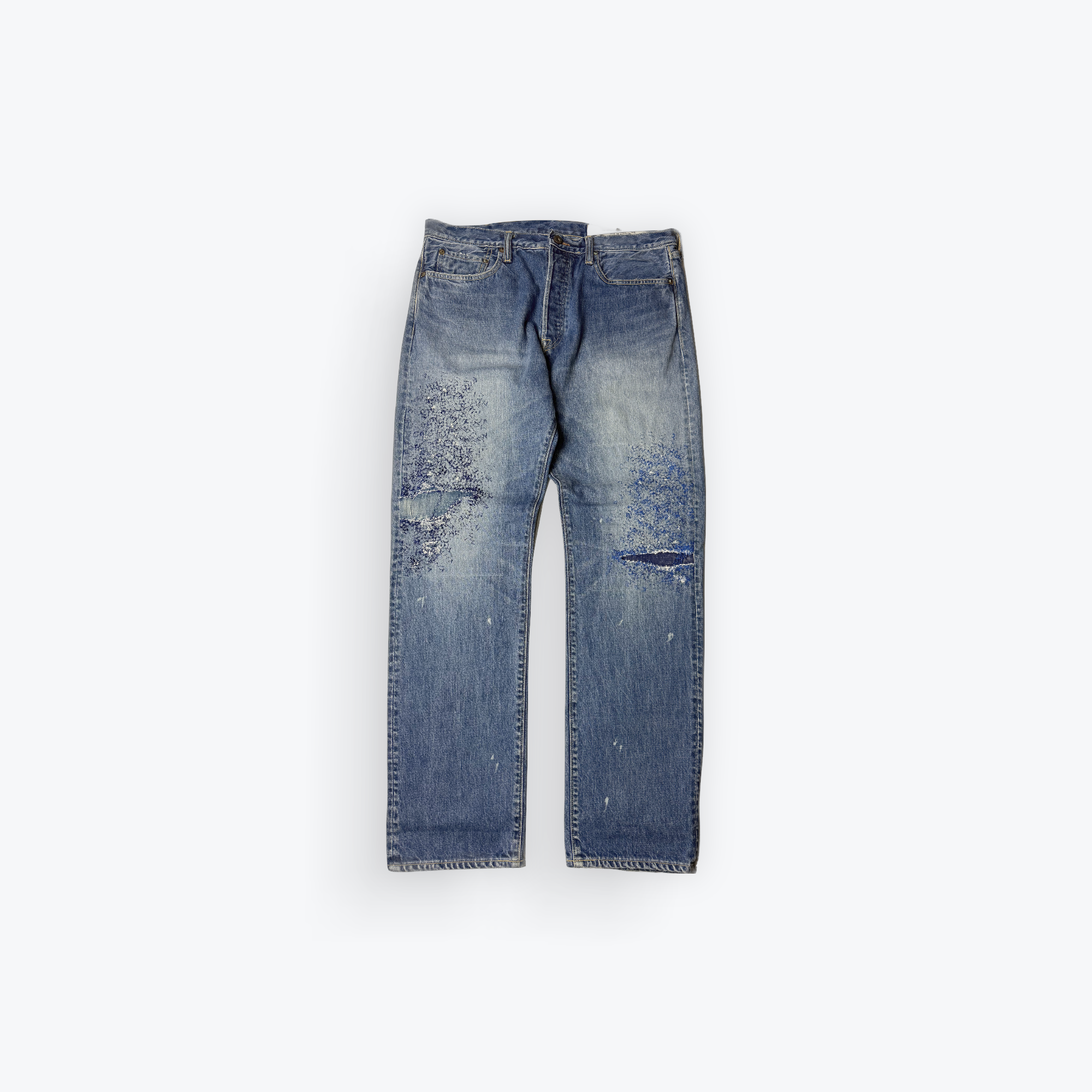 Monkey Cisco Distressed Denim