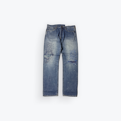 Monkey Cisco Distressed Denim