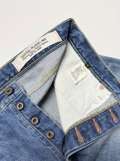 Monkey Cisco Distressed Denim