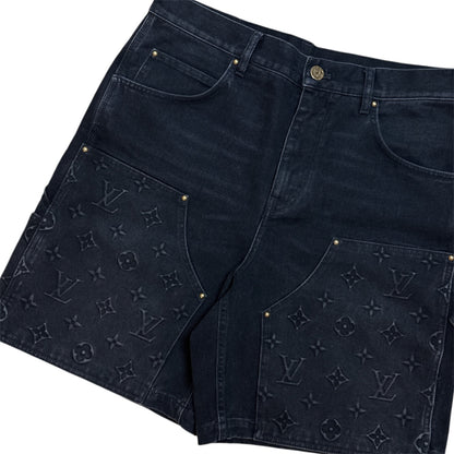Monogram Double Knee Carpenter Shorts