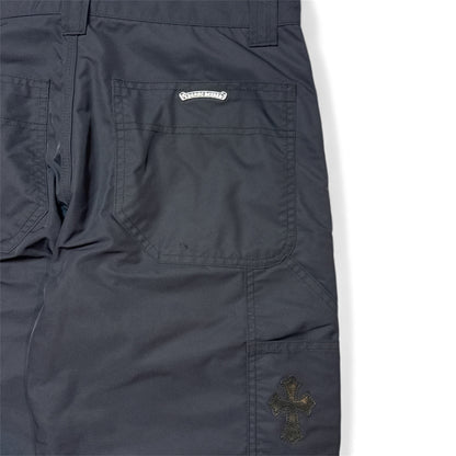 Chrome Hearts Nylon & Leather Work Pants
