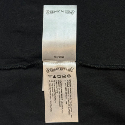 Pink Neck Logo Long Sleeve Tee